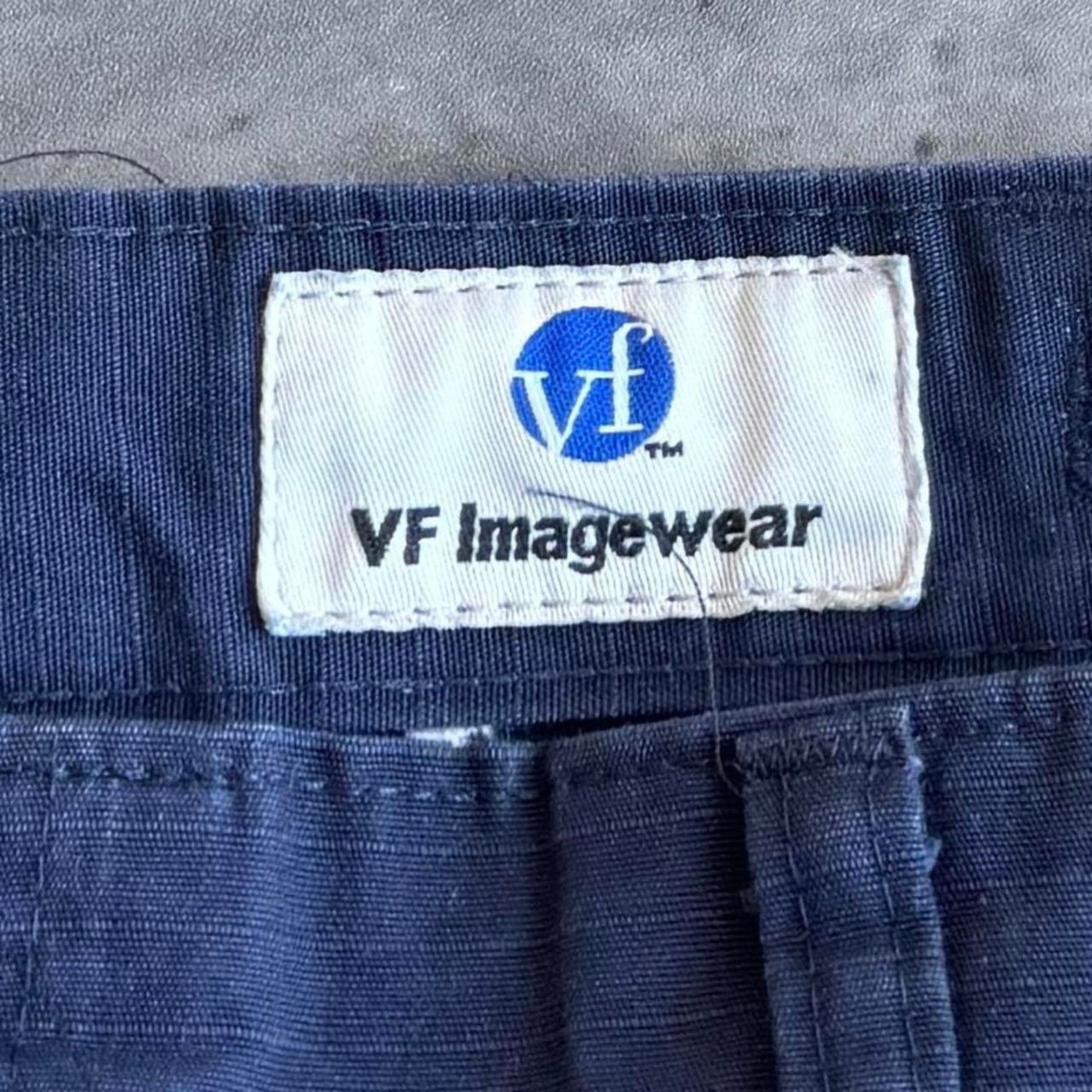 Carhartt × Vintage Vintage Y2K Faded Navy Carhartt Style Baggy Cargo Pants Size US 34 / EU 50 - 3 Thumbnail