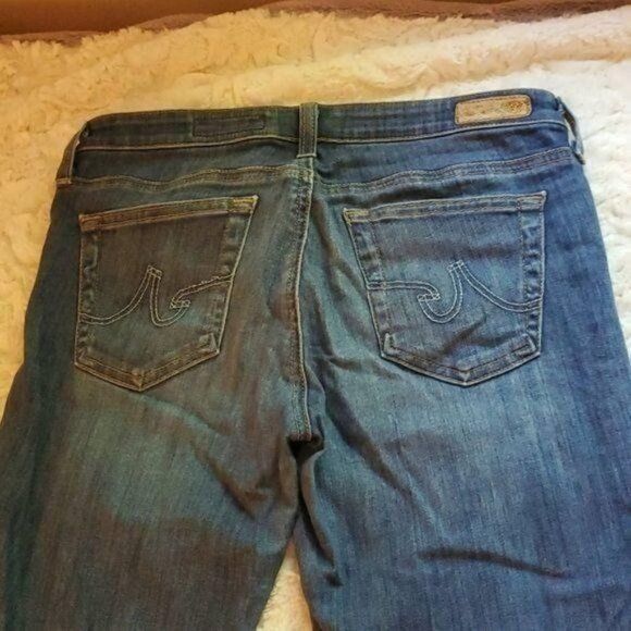 AG Adriano Goldschmied AG Adriano Goldschmied The Stevie Crop Sz 27R Slim Straight Size 27" / US 4 / IT 40 - 5 Thumbnail