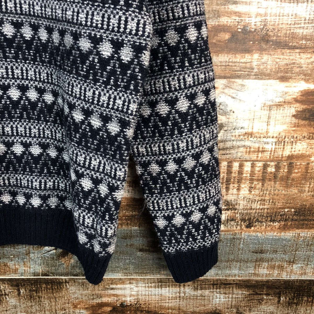Homespun Knitwear LC Walkiki Blue Knitwear vintage sweatshirt #A2343 Size US S / EU 44-46 / 1 - 8 Thumbnail