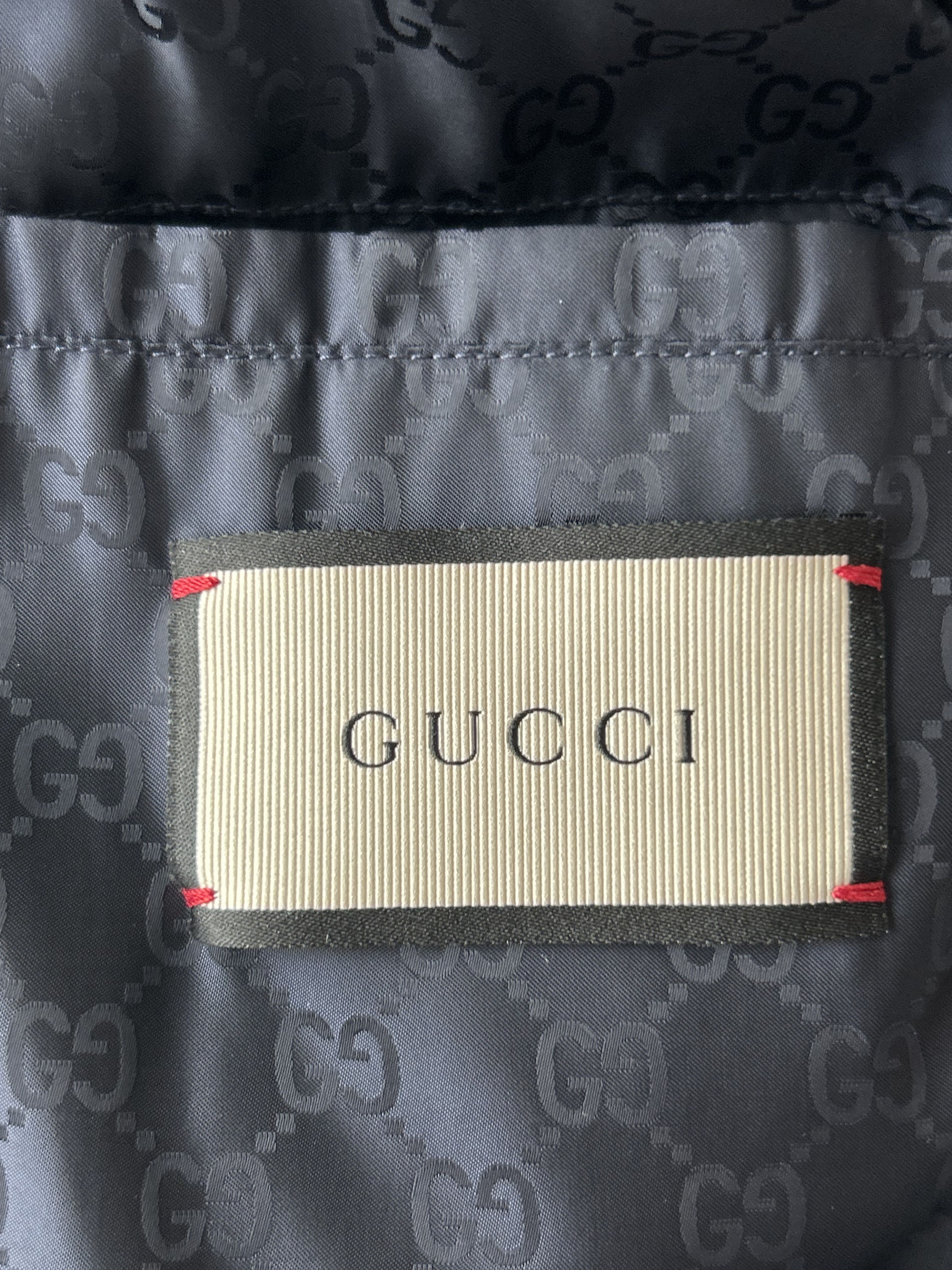 Gucci Gucci Navy GG Monogram Windbreaker Size US XXL / EU 58 / 5 - 3 Thumbnail
