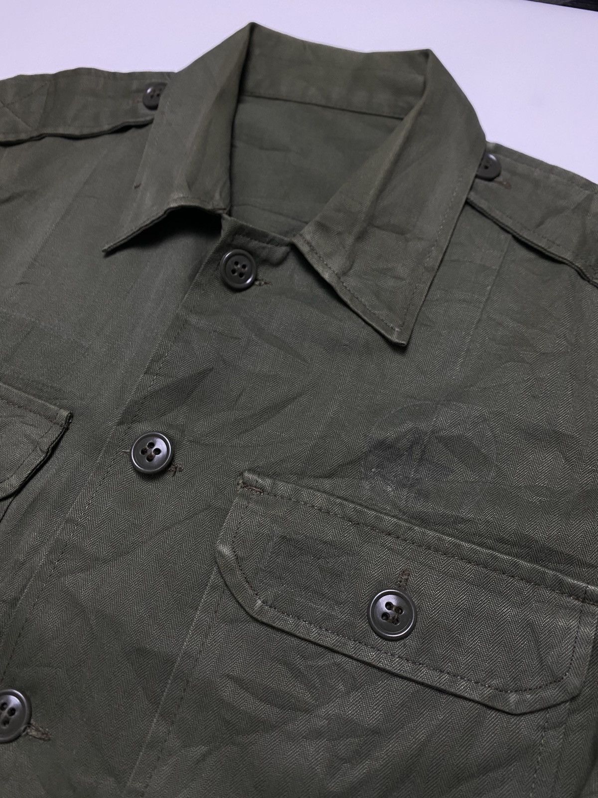 Vintage Rare Vintage OG 1981 Army shirt Size US M / EU 48-50 / 2 - 3 Thumbnail