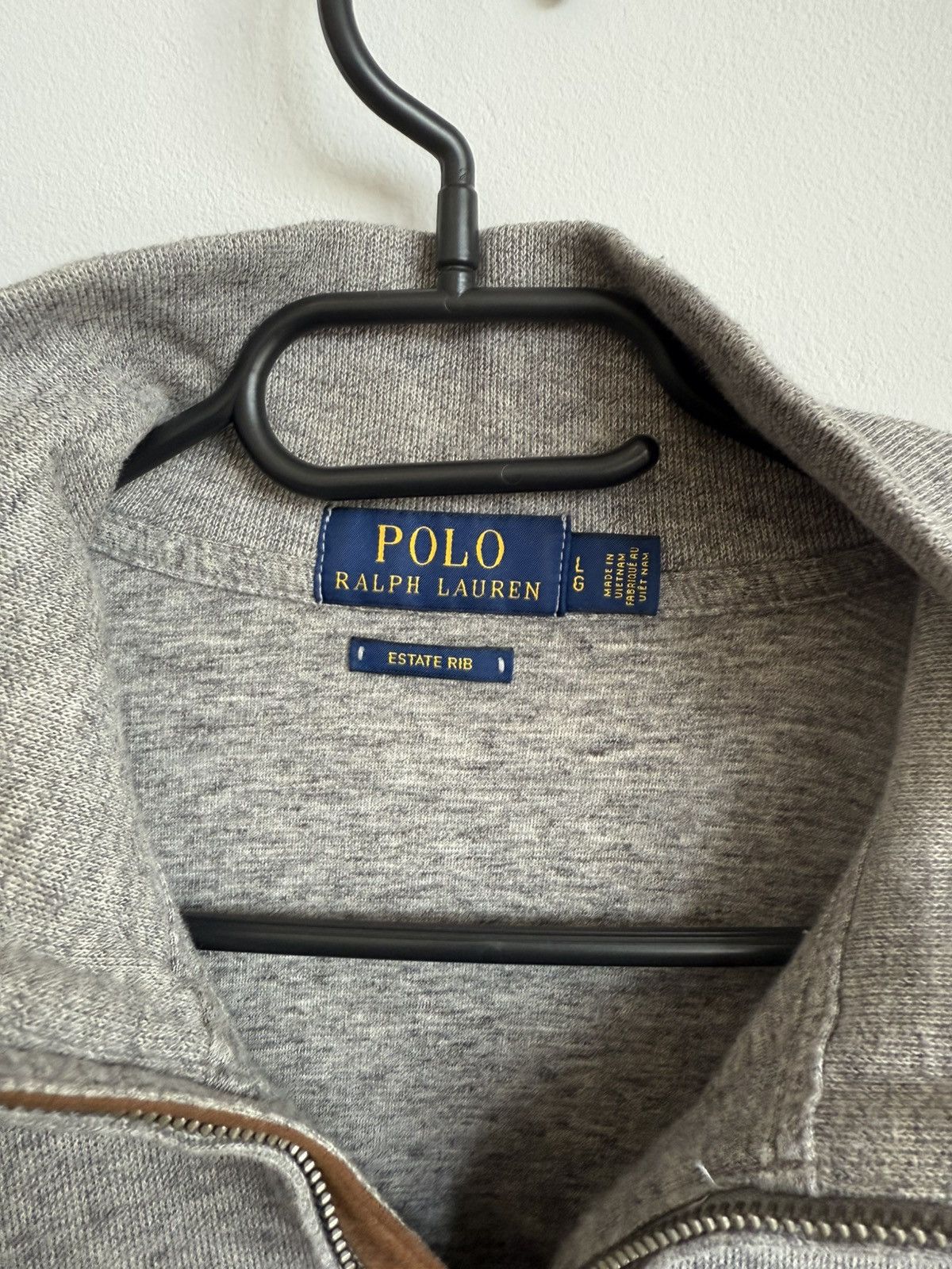 Polo Ralph Lauren Polo Ralph Lauren Quarter Zip Sweater Size US L / EU 52-54 / 3 - 3 Thumbnail