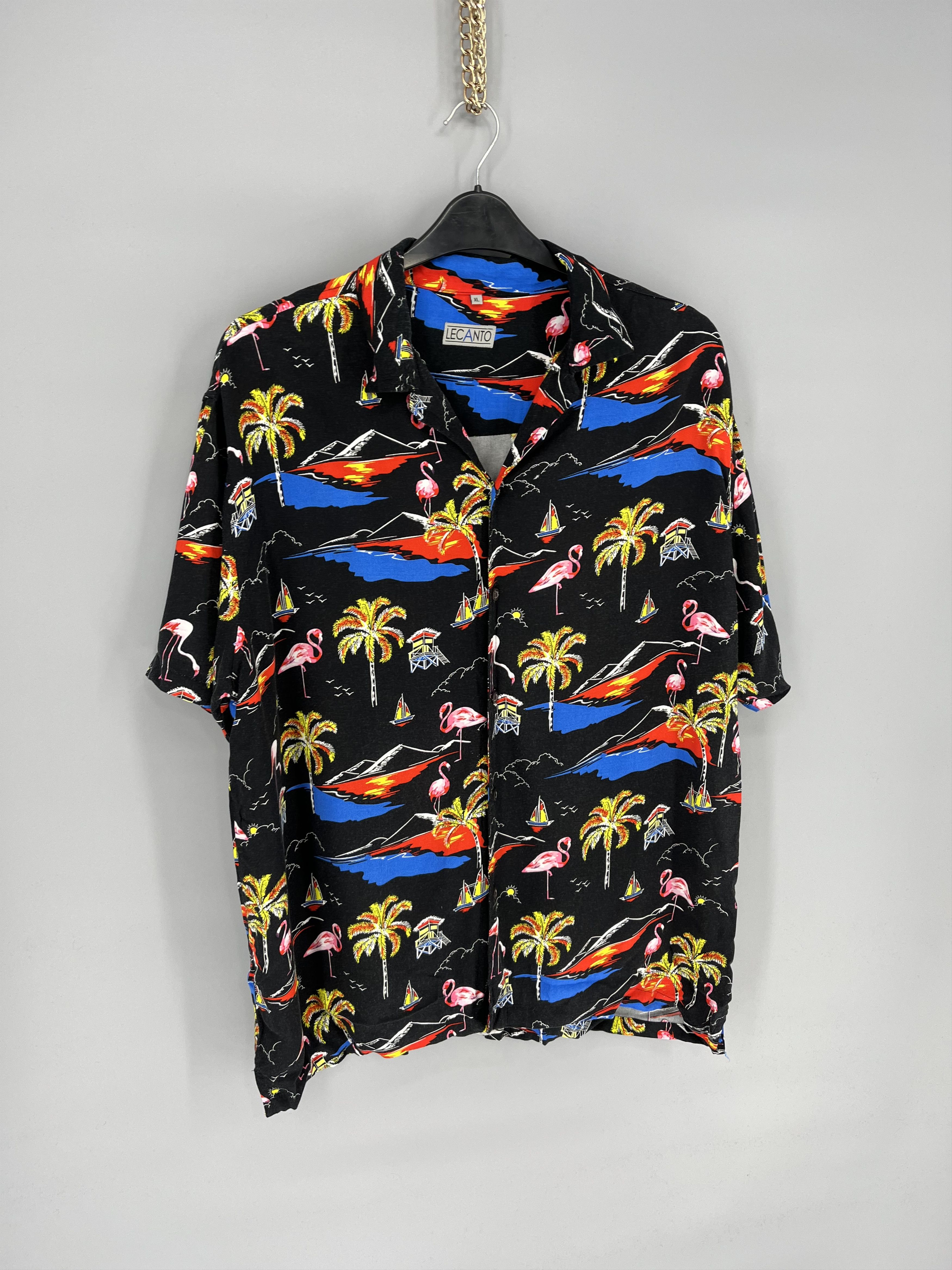 Vintage Vintage Art Streetwear Hawaiian Travis Scott style Size US XL / EU 56 / 4 - 2 Thumbnail