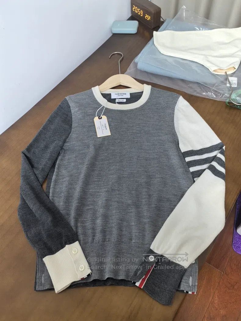 Thom Browne Thom Browne Wool sweater Size US XS / EU 42 / 0 - 1 Thumbnail
