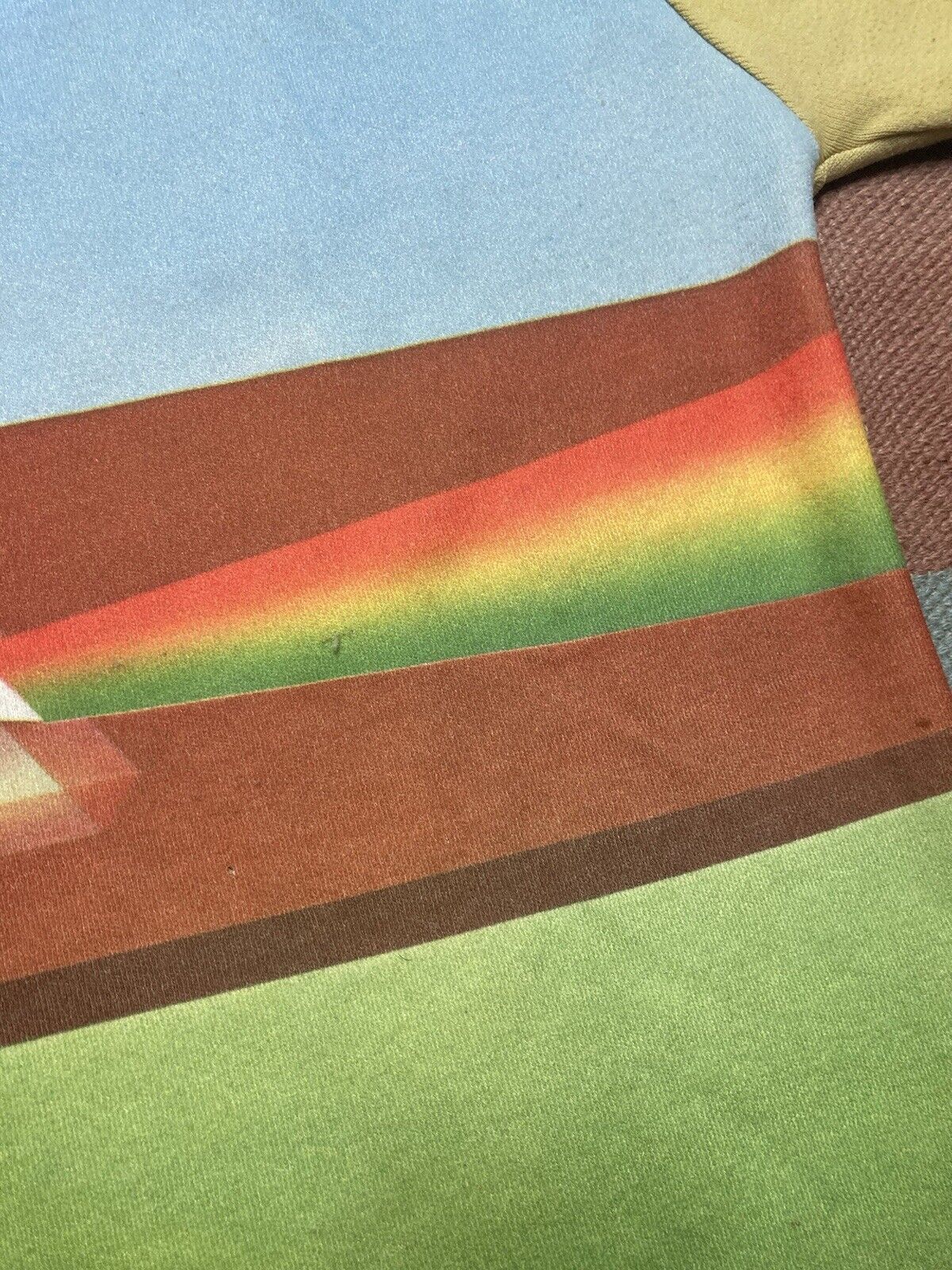 Vintage 70s t shirt Pink Floyd dark side of the moon rainbow graph M Size US M / EU 48-50 / 2 - 3 Thumbnail