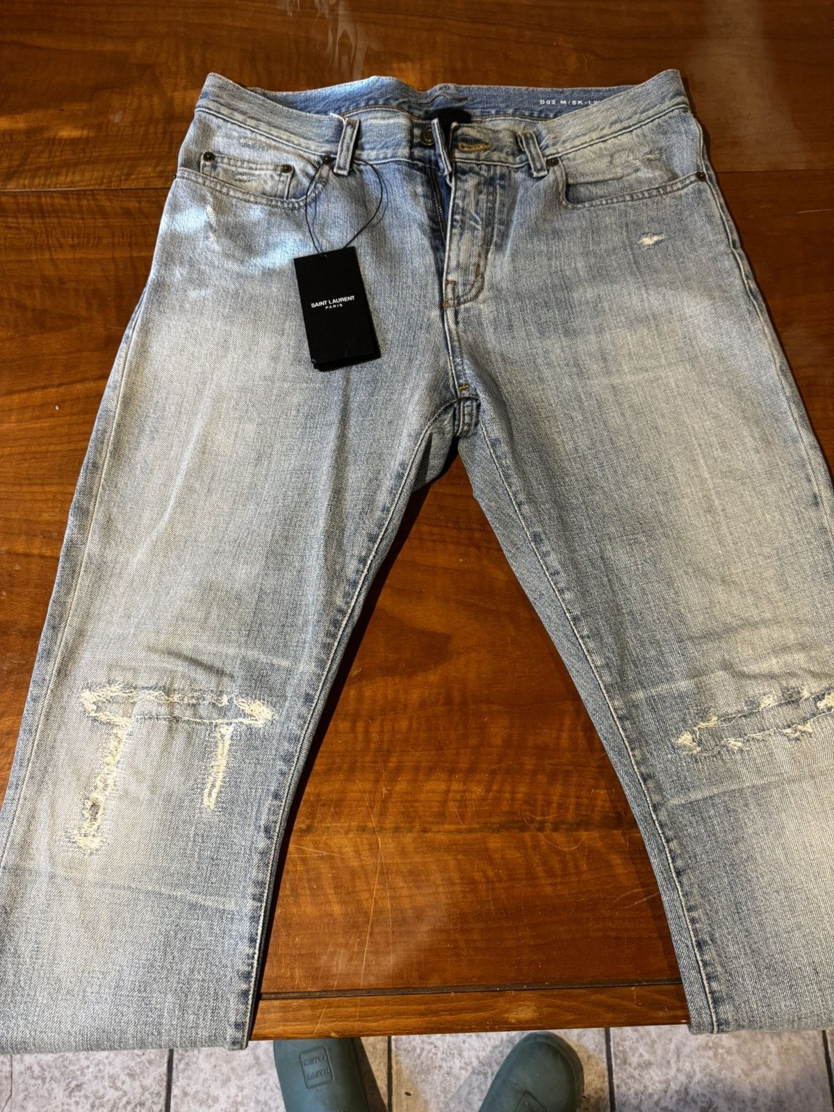 Saint Laurent Paris Saint Laurent Paris jeans Size US 31 - 12 Thumbnail