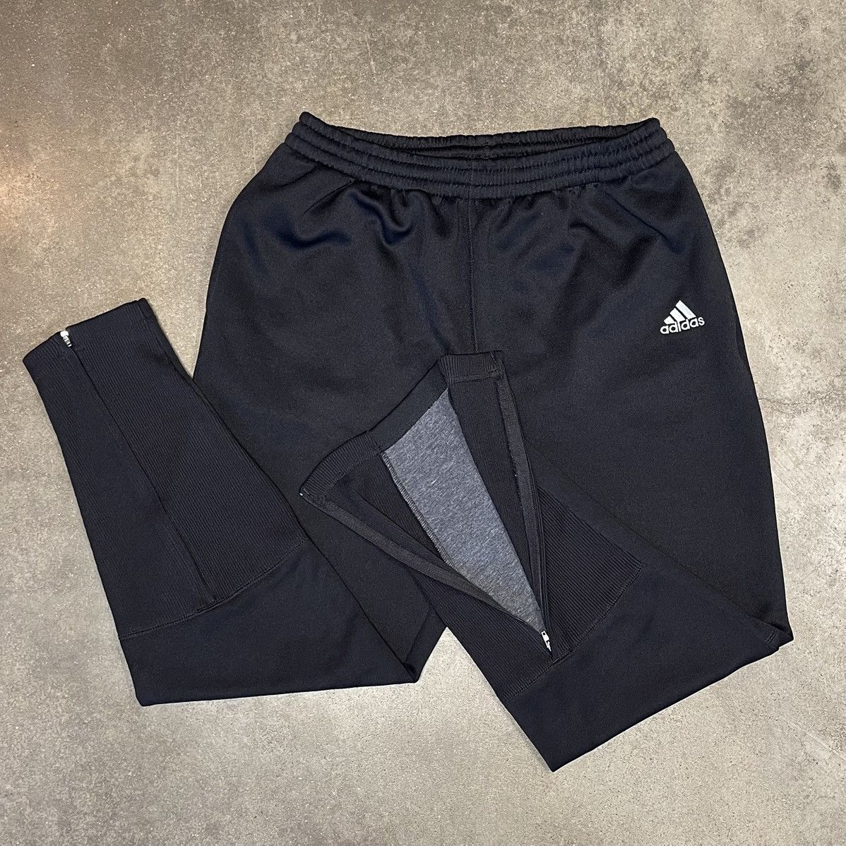 Adidas Vintage Adidas Baggy Drill Lined Track Pants Y2K Size US 32 / EU 48 - 3 Thumbnail