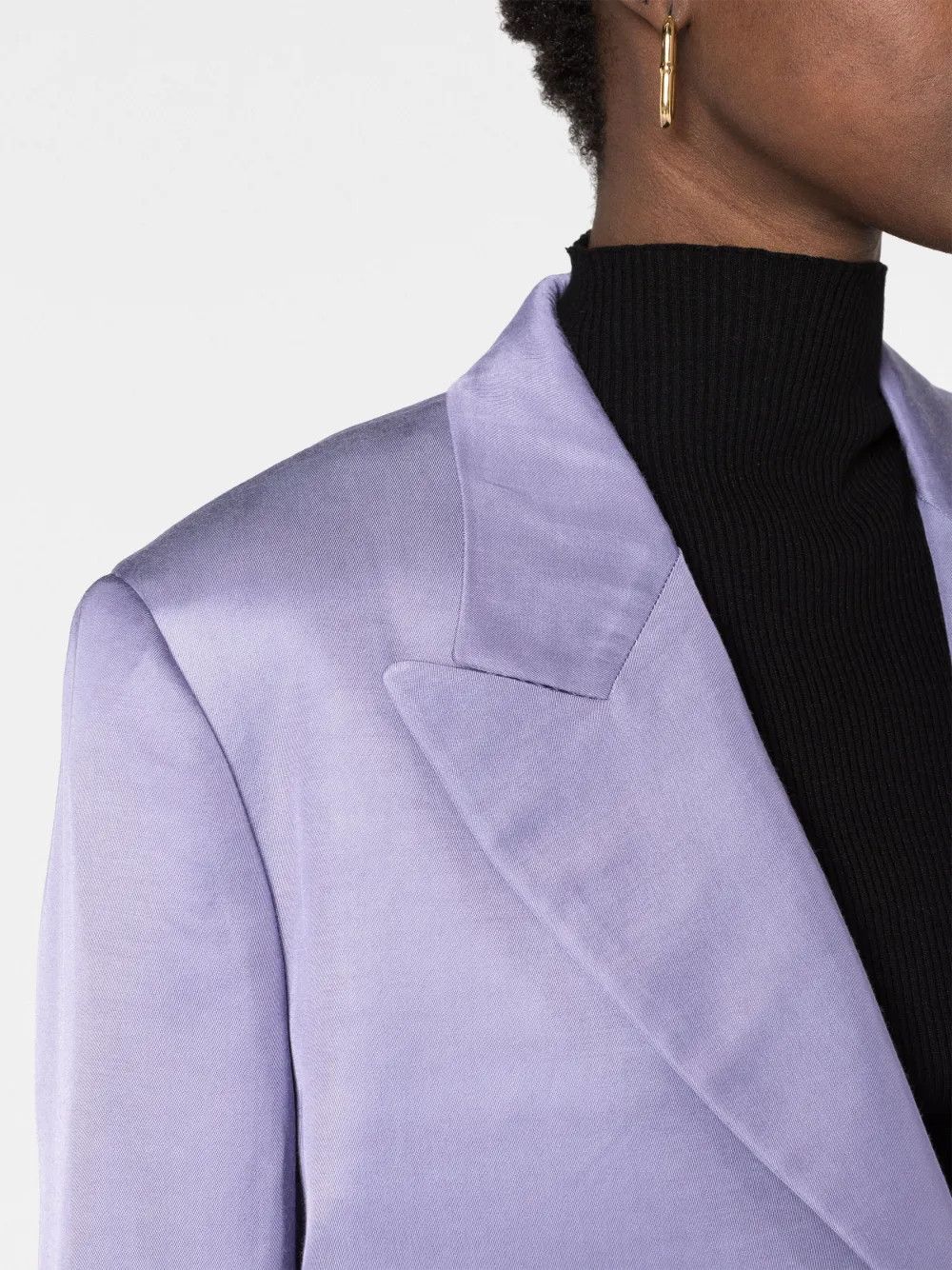 Tom Ford o1y0126 Blazer in Lilac Size XS / US 0-2 / IT 36-38 - 2 Thumbnail
