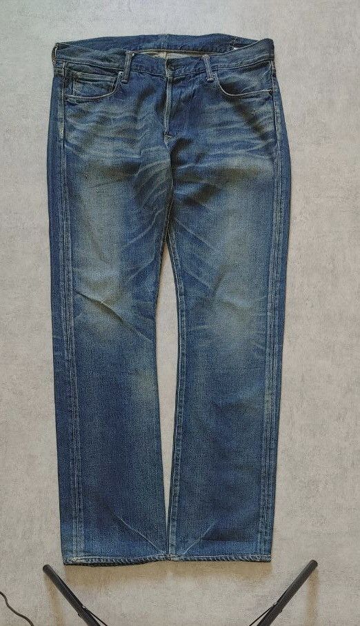 Kuro Lightwash Selvedge buy Jeans in Blue Denim