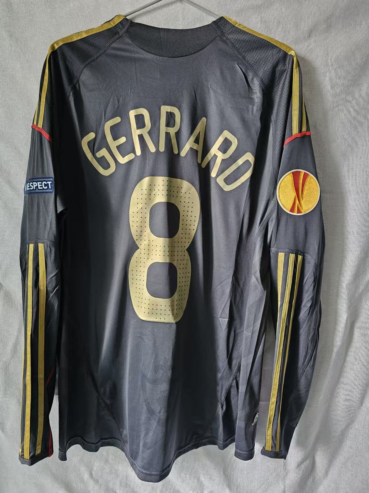 Other 2009 10 Liverpool #8 Steven Gerrard Jersey Away Size US M / EU 48-50 / 2 - 1 Thumbnail