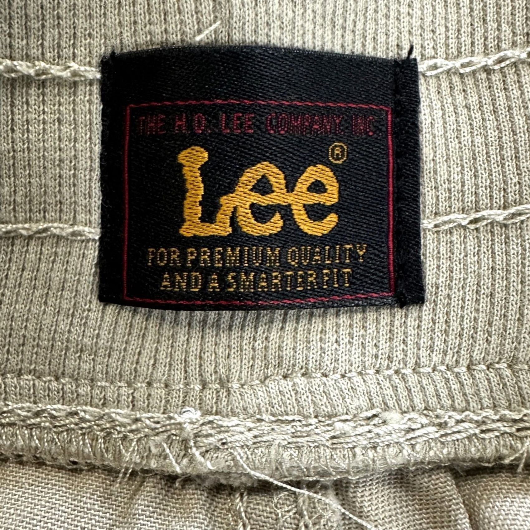 Lee Lee Mens Cargo Shorts 40 Beige Pull On Drawstring Stretch Flat Front Pockets NEW Size US 40 / EU 56 - 3 Thumbnail