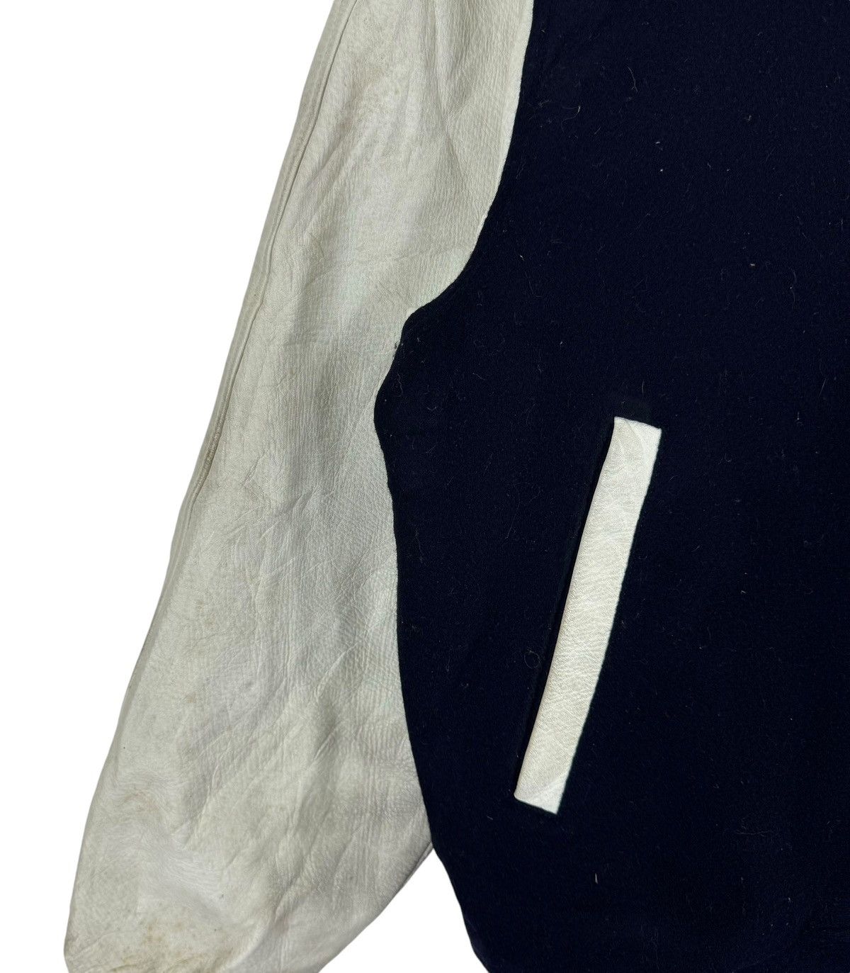 Macbeth VINTAGE MACBETH VARSITY LEATHET WOOL JACKET Size US L / EU 52-54 / 3 - 8 Thumbnail