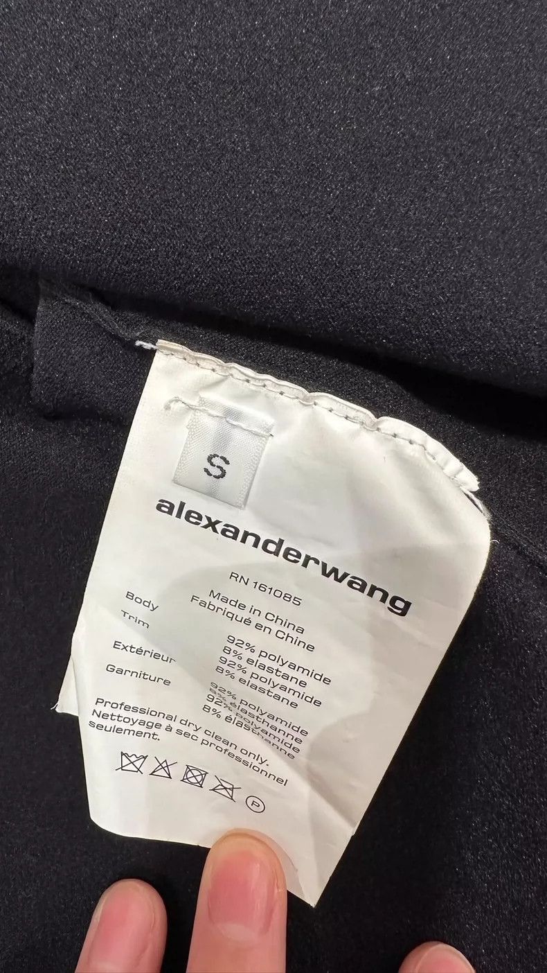 Alexander Wang Alexander Wang Crystal Embellished Short Sleeve Cardigan- Size S / US 4 / IT 40 - 3 Thumbnail