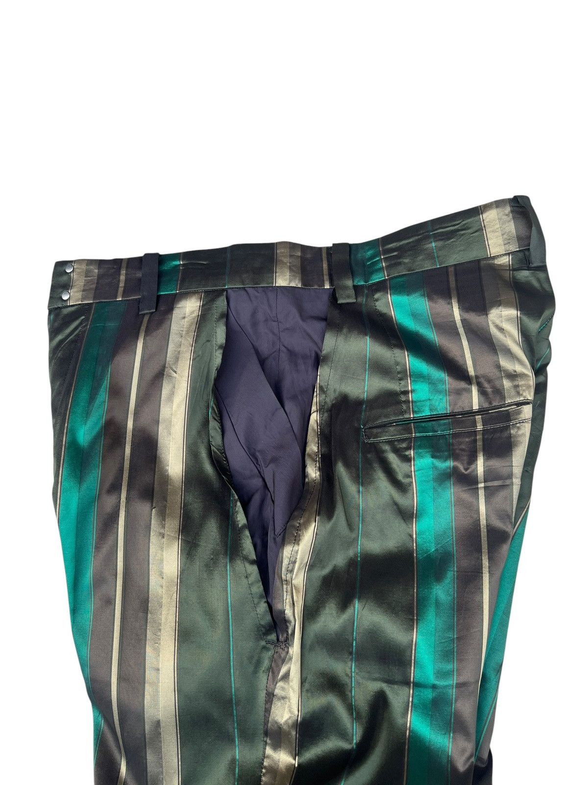Cristaseya SISE Japan Triacetate + Silk Psychedelic Trouser Pant Size US 31 - 22 Thumbnail