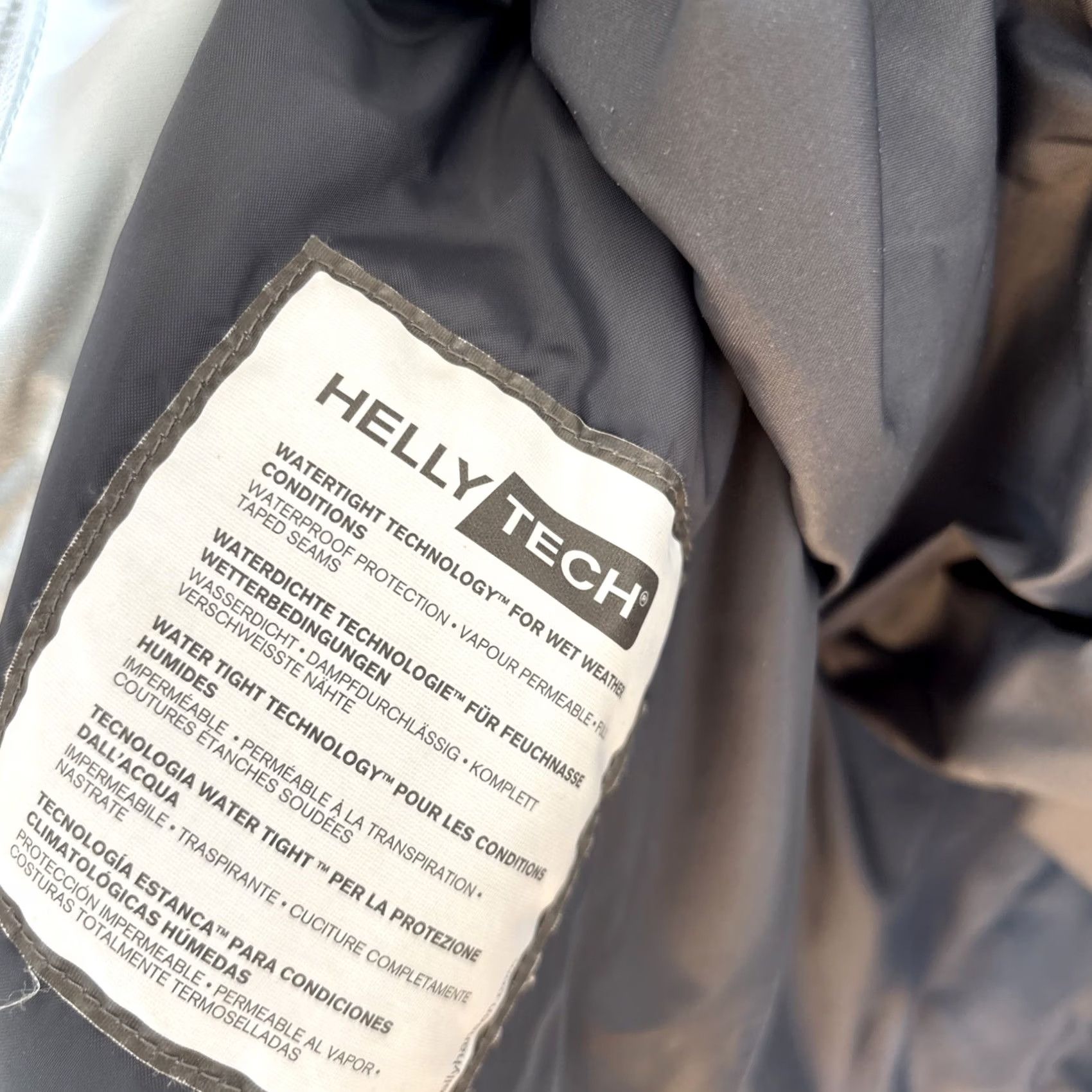 Helly Hansen VINTAGE Helly Hansen Perfect Balance Tech Ski Hooded Coat Jacket Womens Large Blue Brown Size L / US 10 / IT 46 - 6 Thumbnail