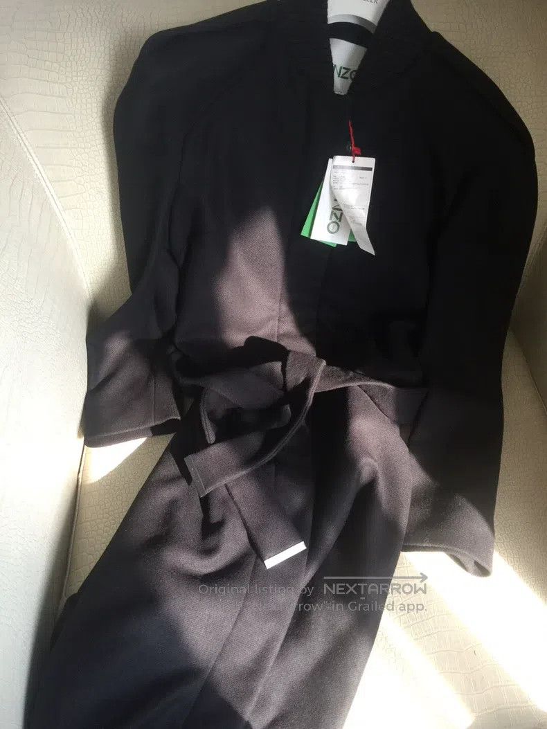 Kenzo Kenzo Cashmere and Wool Coat Size XXS / US 00 / IT 34 - 1 Thumbnail