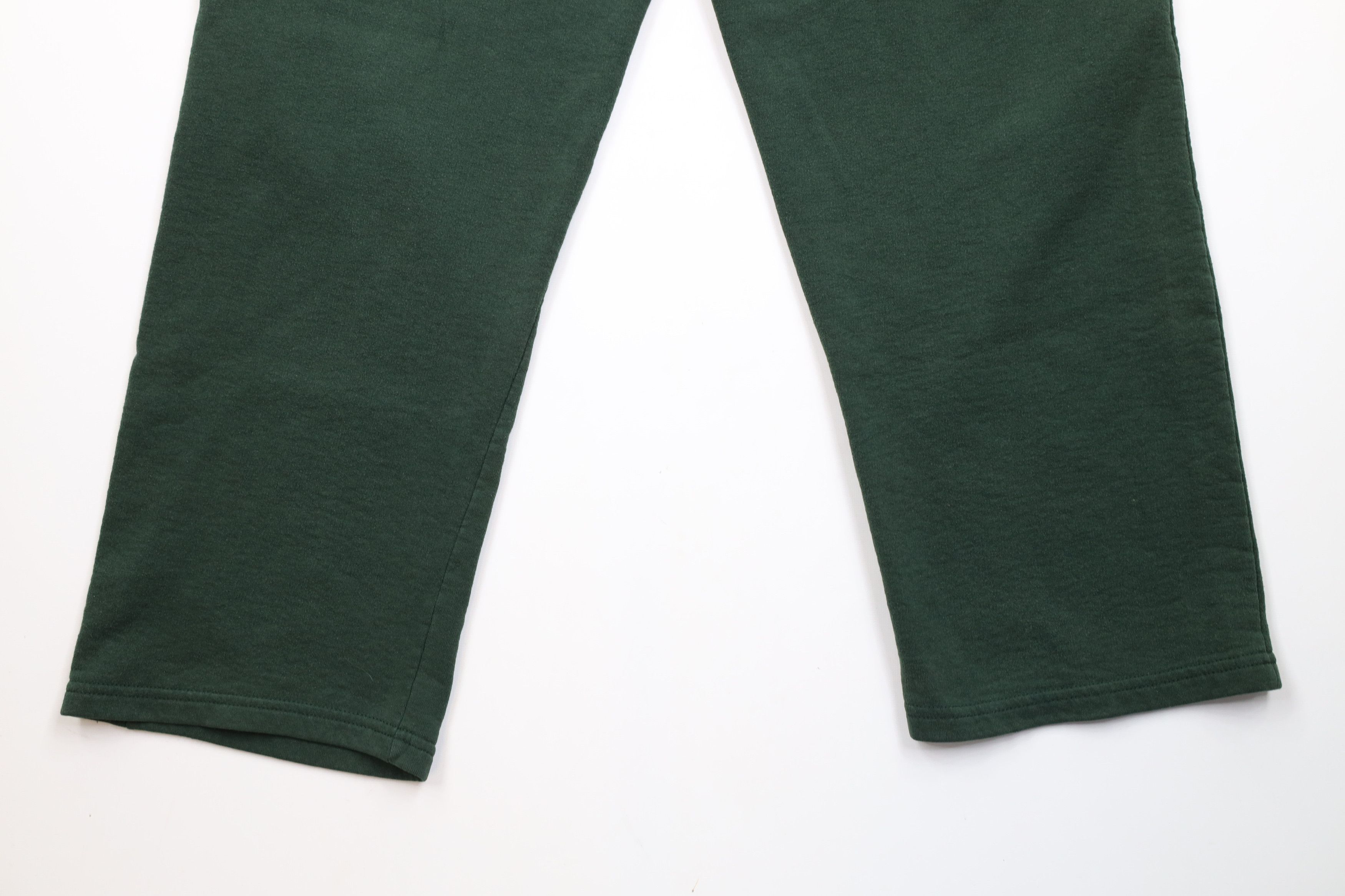 Vintage Vintage 90s State University Wide Leg Sweatpants Green Size US 32 / EU 48 - 13 Thumbnail