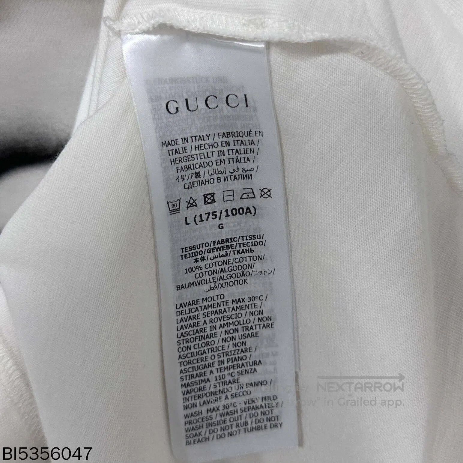 Gucci gucci fw23 graphic short sleeve t-shirt. Size US L / EU 52-54 / 3 - 5 Thumbnail
