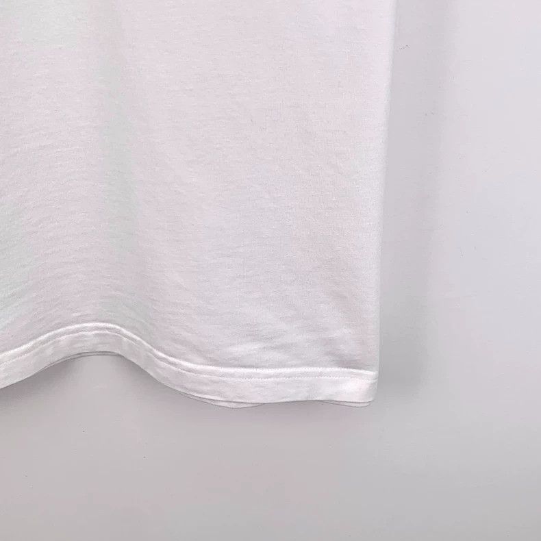 Balenciaga Balenciaga White logo monogrammed embroidered cotton crew Size US M / EU 48-50 / 2 - 4 Thumbnail