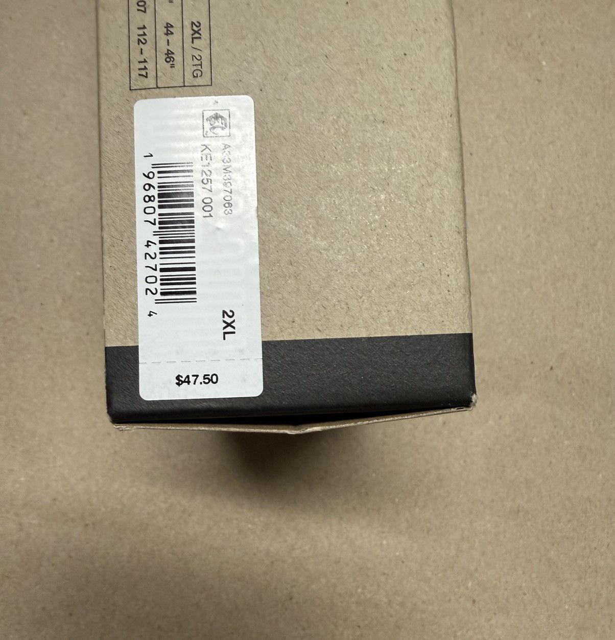 Nike Nike Dri Fit Essential Boxer Brief size XXL Black 3 Pack! Size 38 - 3 Thumbnail