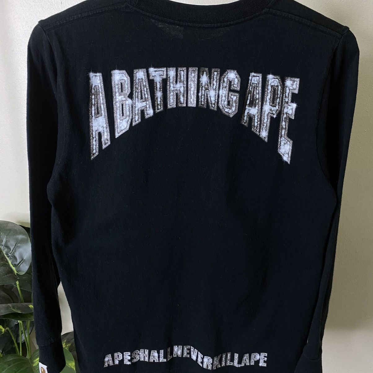 Bape A Bathing Ape By Nigo Era LS T Shirt Size US S / EU 44-46 / 1 - 2 Thumbnail