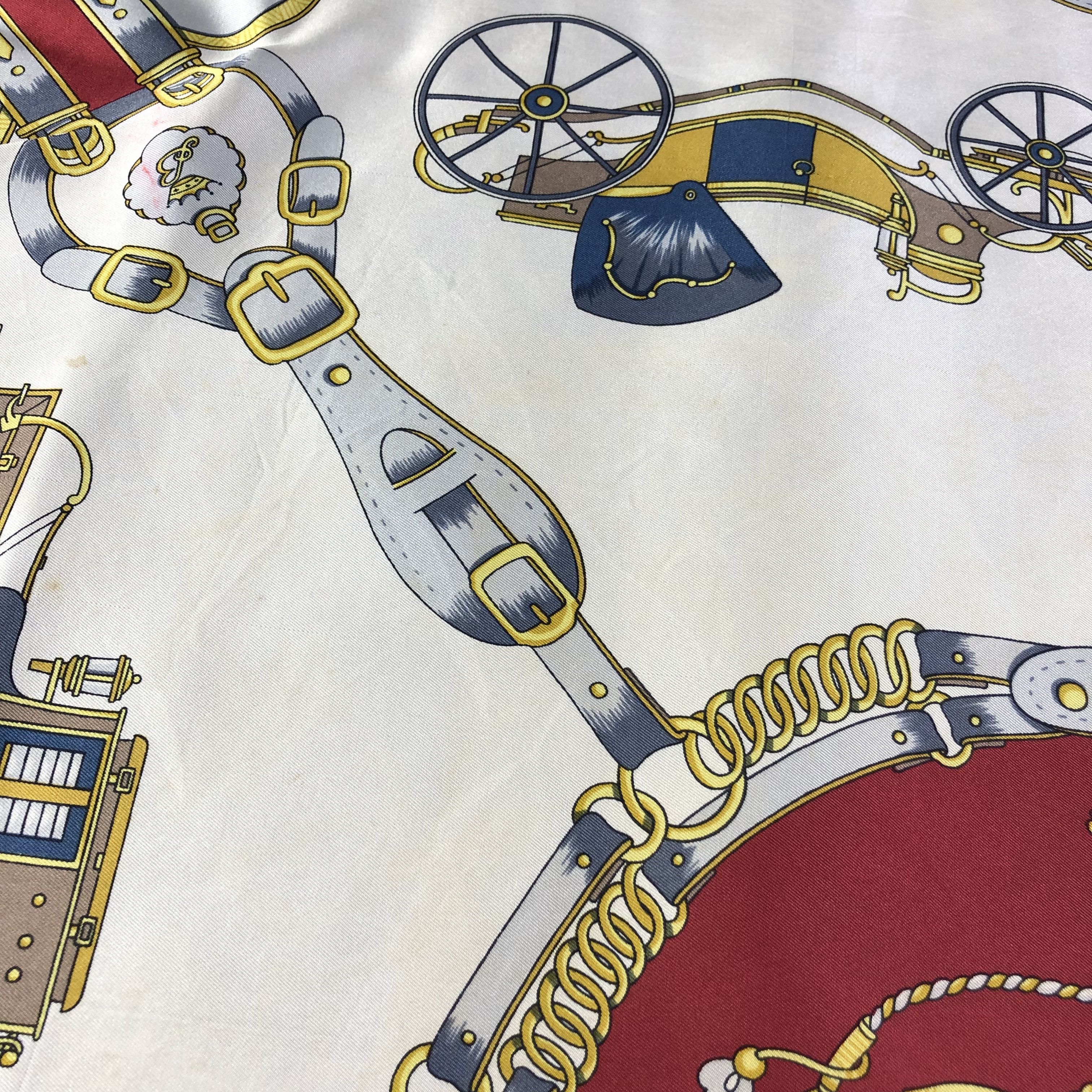 Vintage Manolo Borromeo Luxury Hand Rolled Silk Scarf M433 Size ONE SIZE - 9 Thumbnail