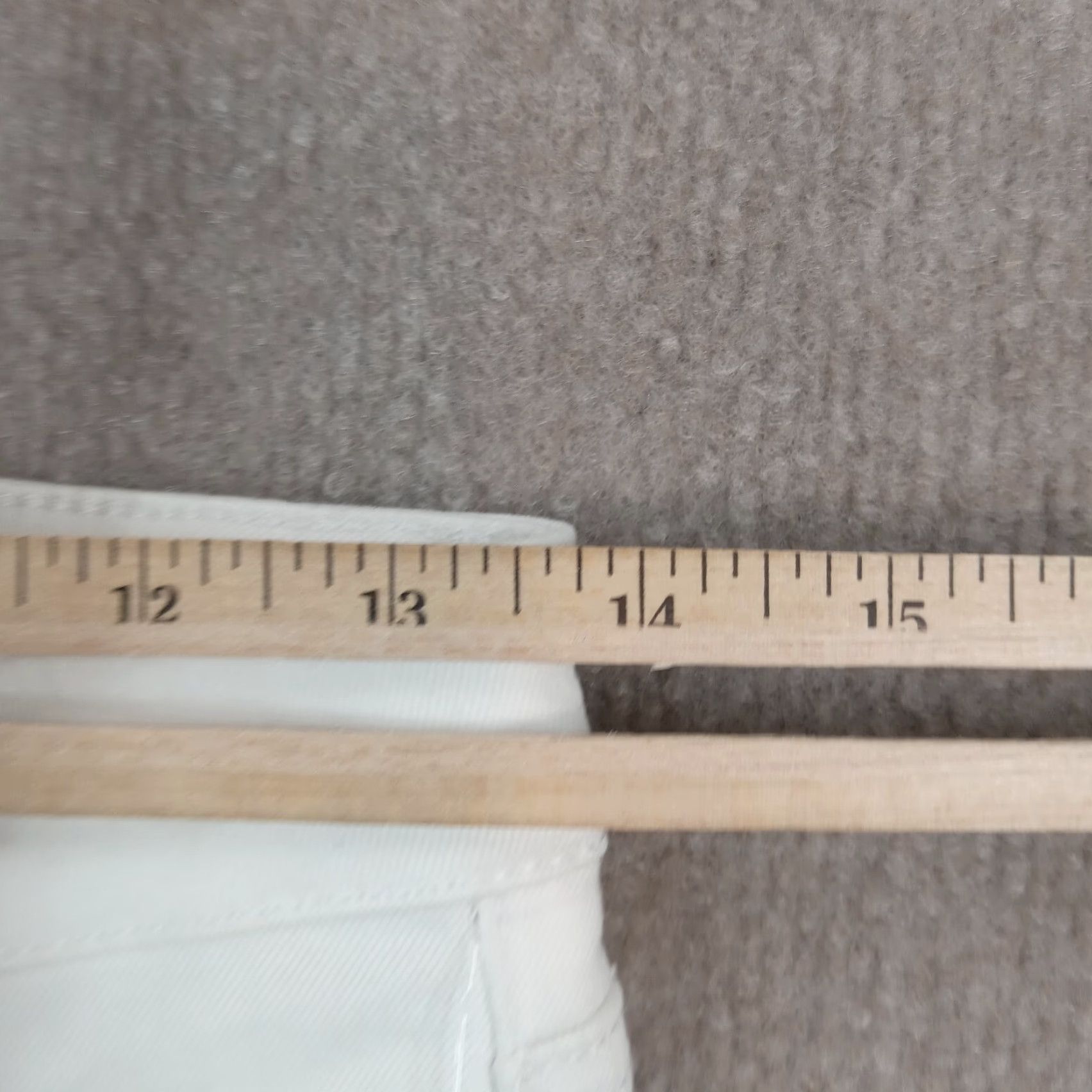 Vintage Articles of Society Women's White Skinny Jeans Size 26 Stretch Casual Size 26" / US 2 / IT 38 - 5 Thumbnail