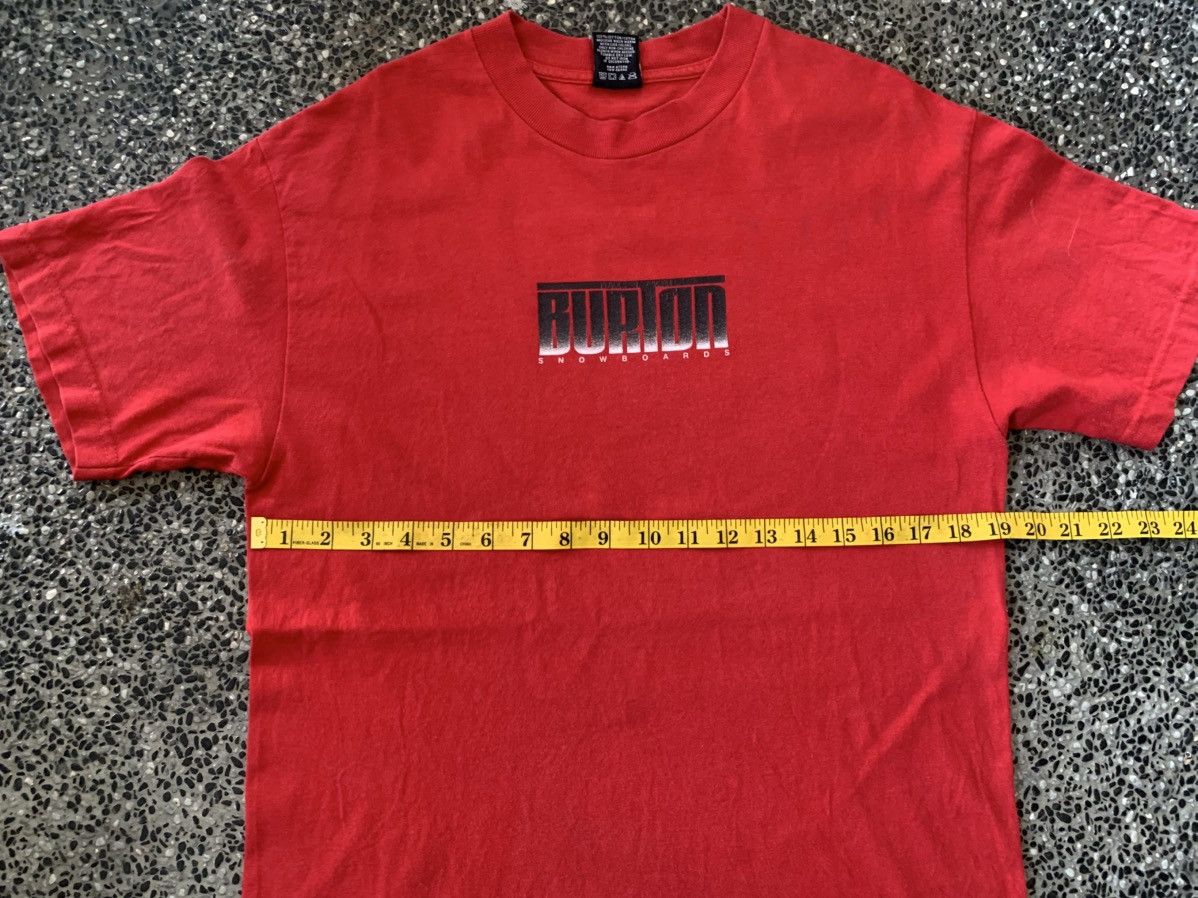 Burton Vintage Burton Snowboards T shirt Size US M / EU 48-50 / 2 - 10 Thumbnail