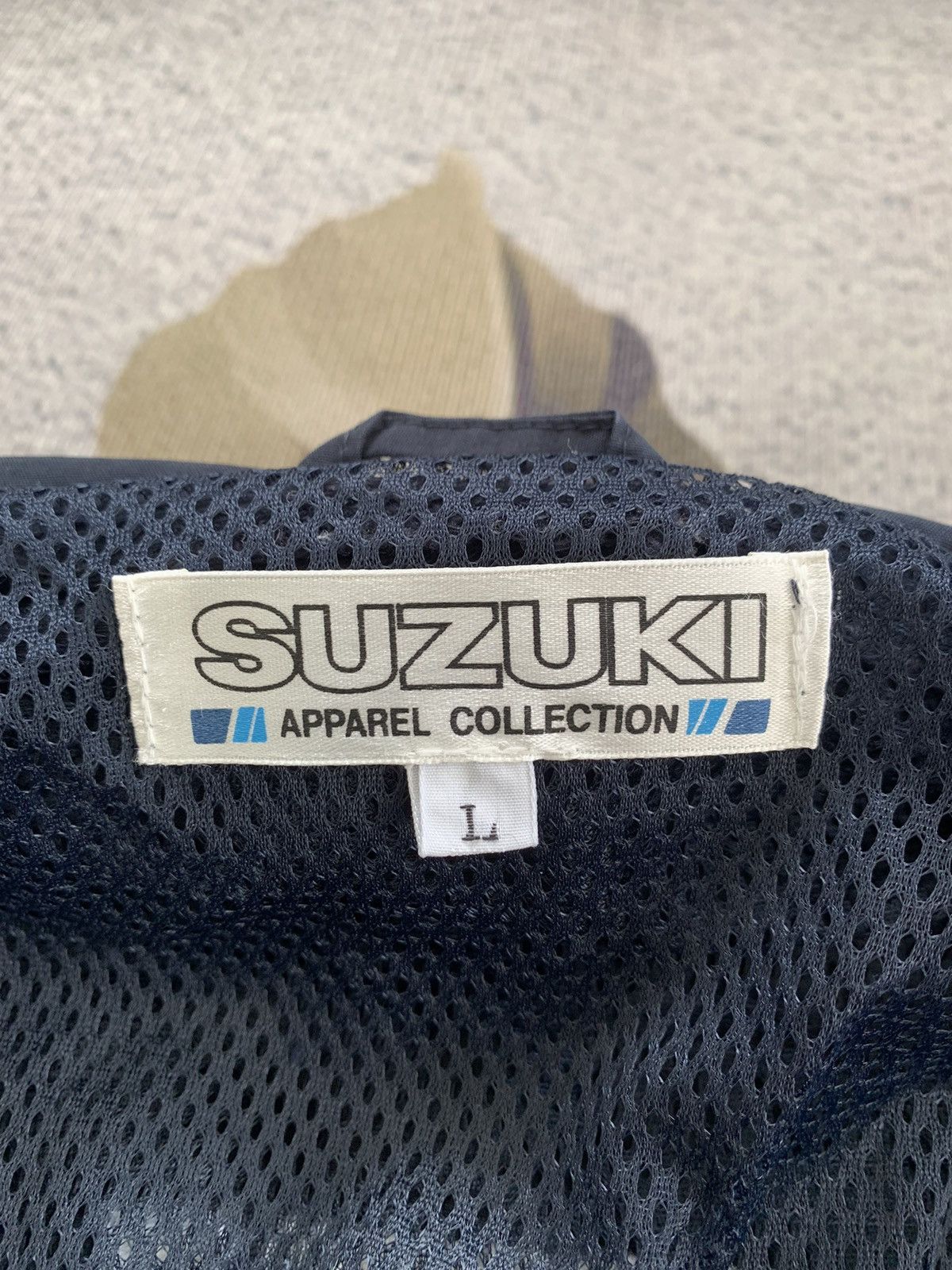Japanese Brand Vtg Suzuki MotorSports Big Logo Embroidered Jacket Size US L / EU 52-54 / 3 - 18 Thumbnail