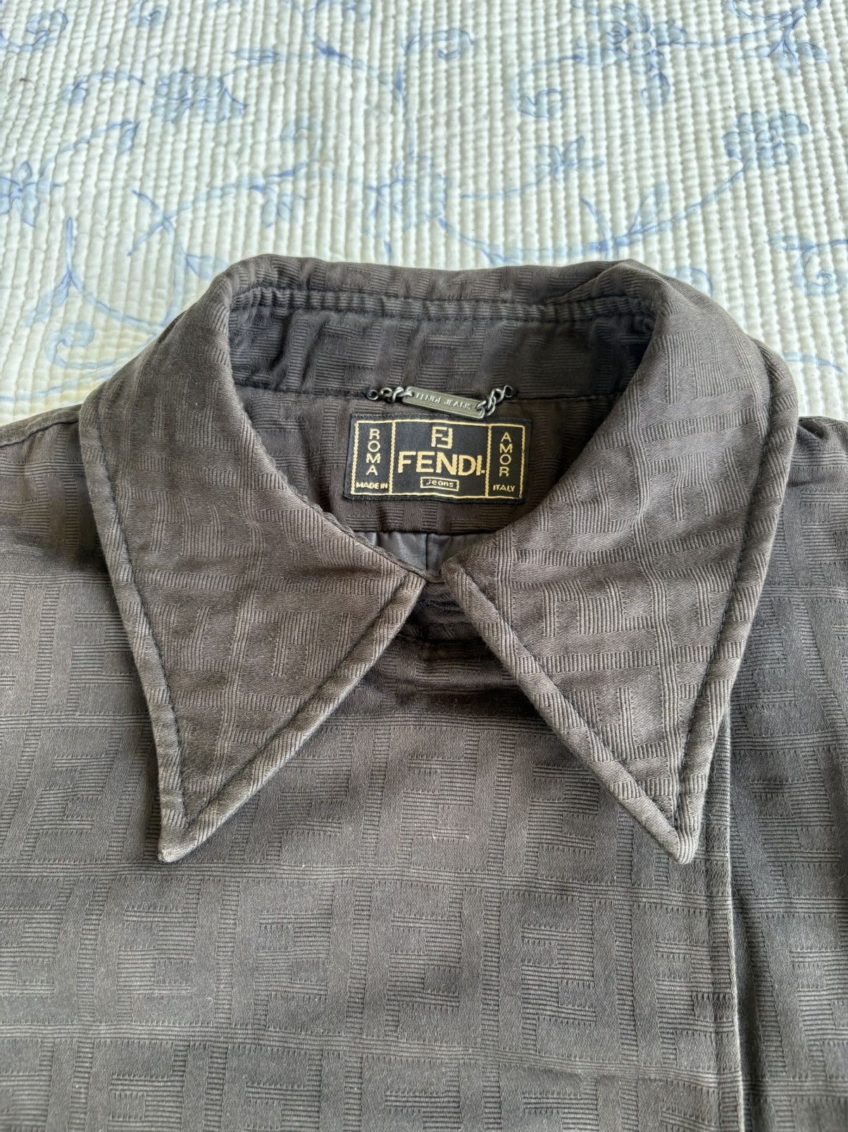 Fendi Fendi Roma Double Breast Long Jacket Size US S / EU 44-46 / 1 - 9 Thumbnail