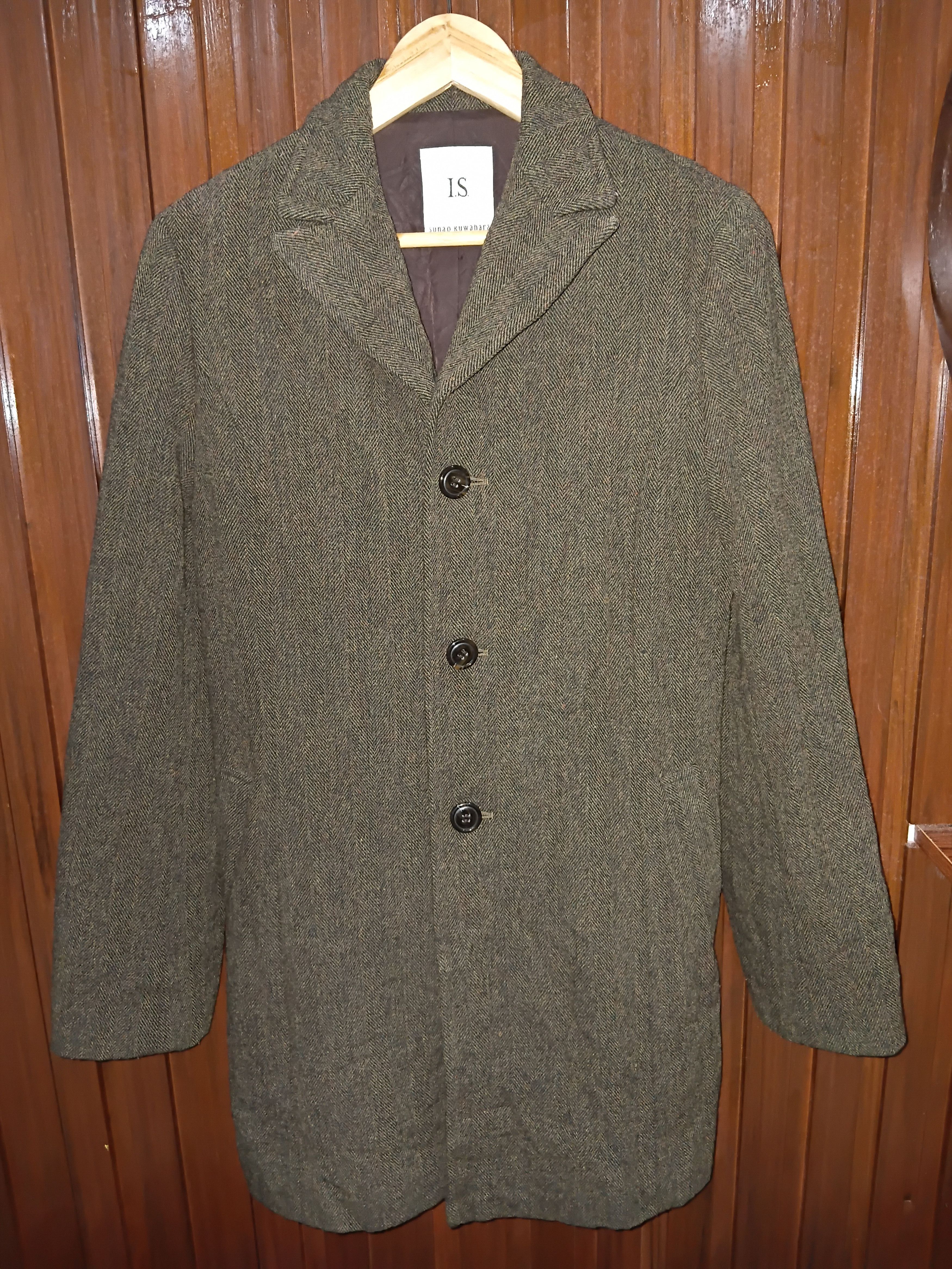 Issey Miyake Vintage Issey Miyake I.S. Sunao Kawahara Long Jacket Size US M / EU 48-50 / 2 - 1 Thumbnail