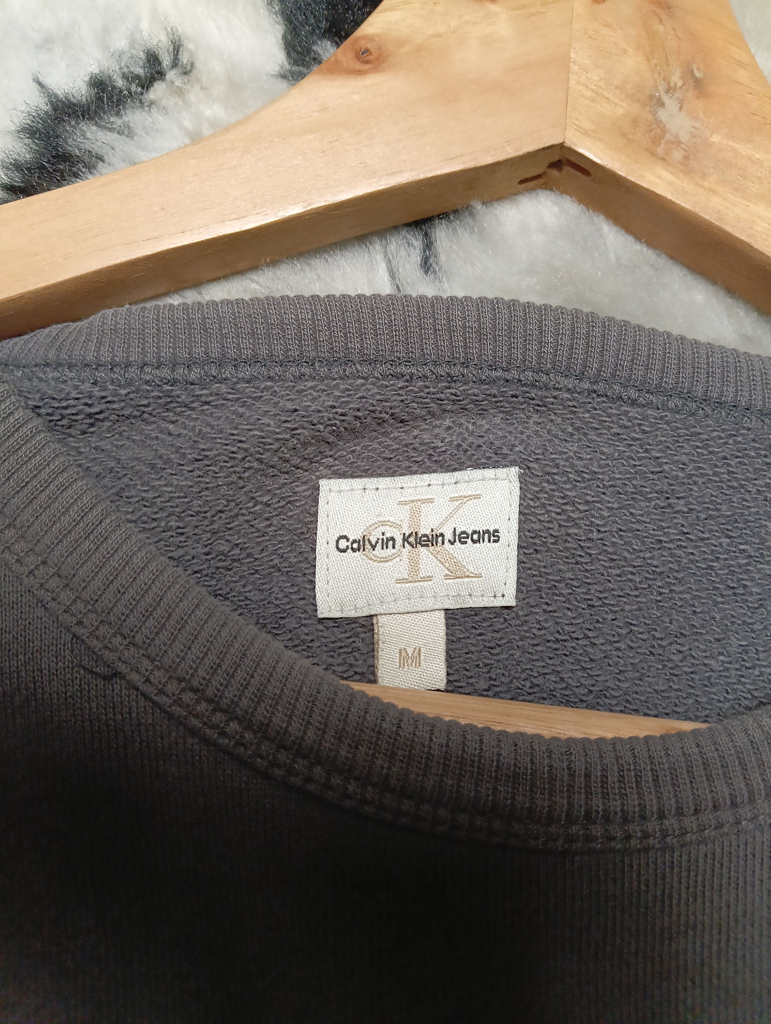 Calvin Klein × Vintage Calvin Klein Sweatshirt Size US M / EU 48-50 / 2 - 7 Thumbnail