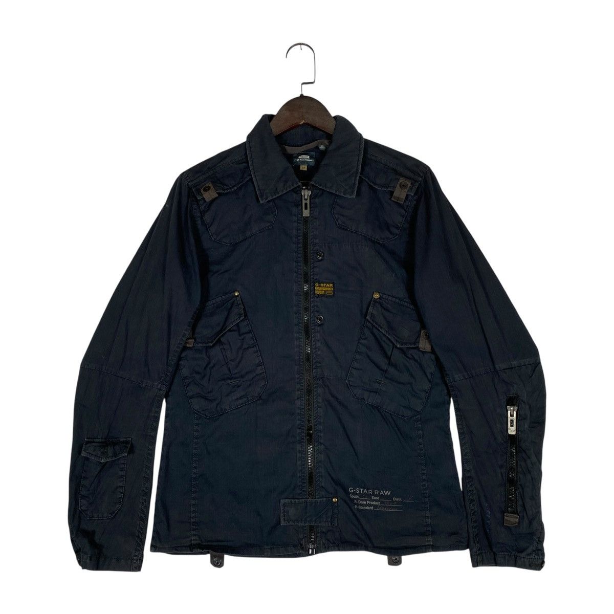 G-Star Vintage G-Star Raw 3301 Utility Jacket Military Field Size US M / EU 48-50 / 2 - 1 Thumbnail