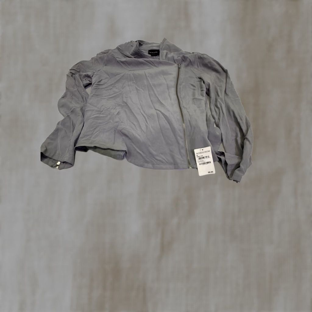 Vintage TROUVE Lightweight Woven full zip JACKET Women Size MEDIUM NEW Size M / US 6-8 / IT 42-44 - 1 Thumbnail