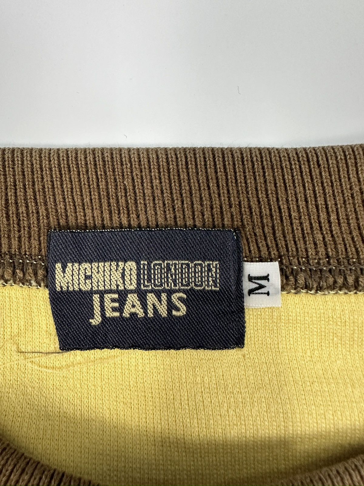 Michiko Koshino London × Vintage Vintage Michiko London Jeans Baggy Crewneck A625 Size US M / EU 48-50 / 2 - 8 Thumbnail