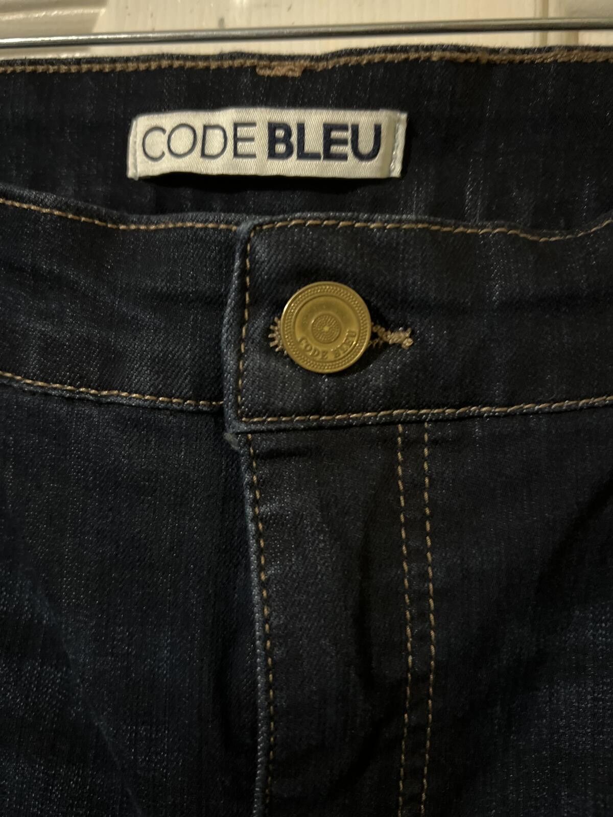 Other Code Bleu indigo Chelsea Classic Straight Leg Jeans 16PS Size 38" / US 16 / IT 52 - 3 Thumbnail