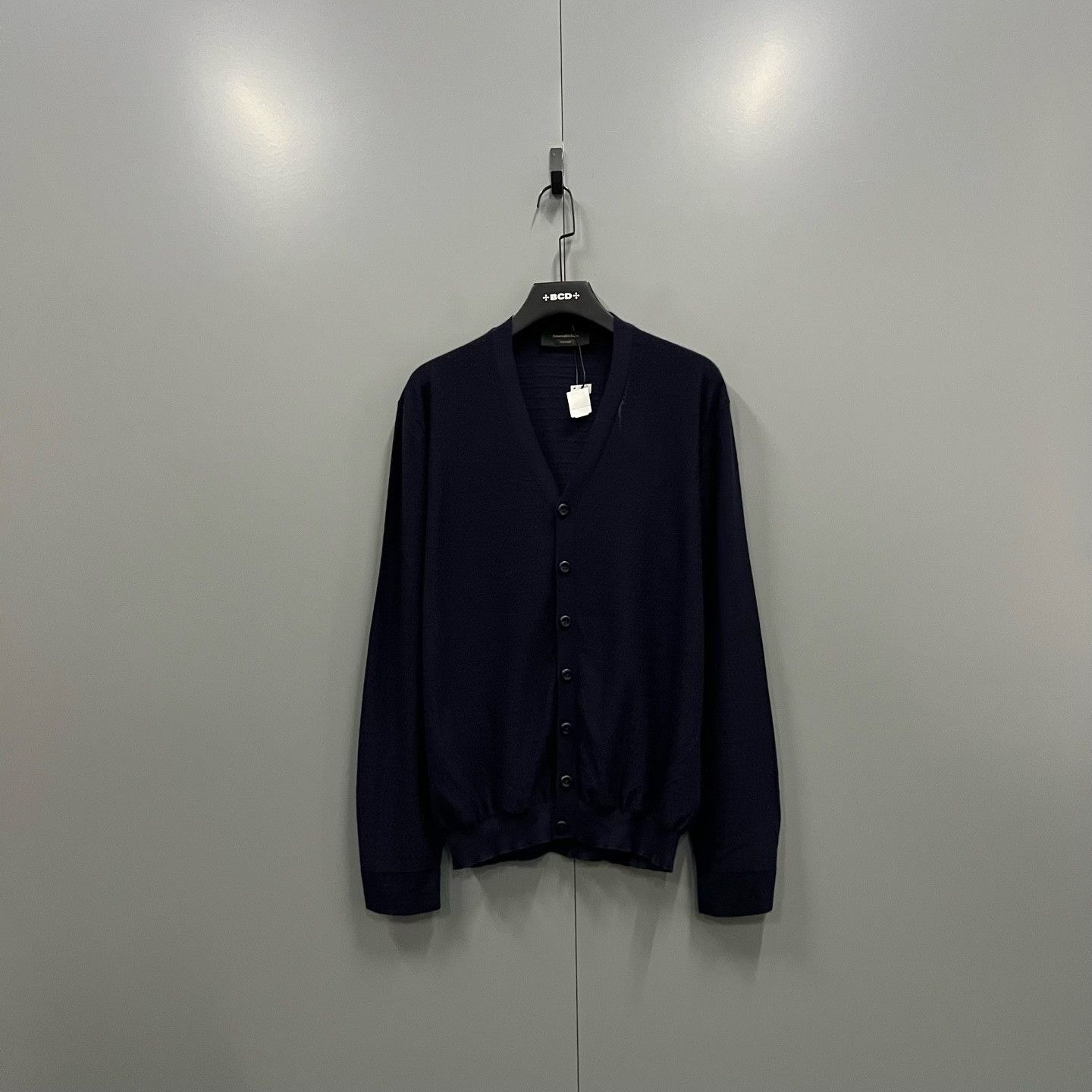 Ermenegildo Zegna Ermenegildo Zegna Knit Blue Sweater l Men Size US L / EU 52-54 / 3 - 1 Thumbnail