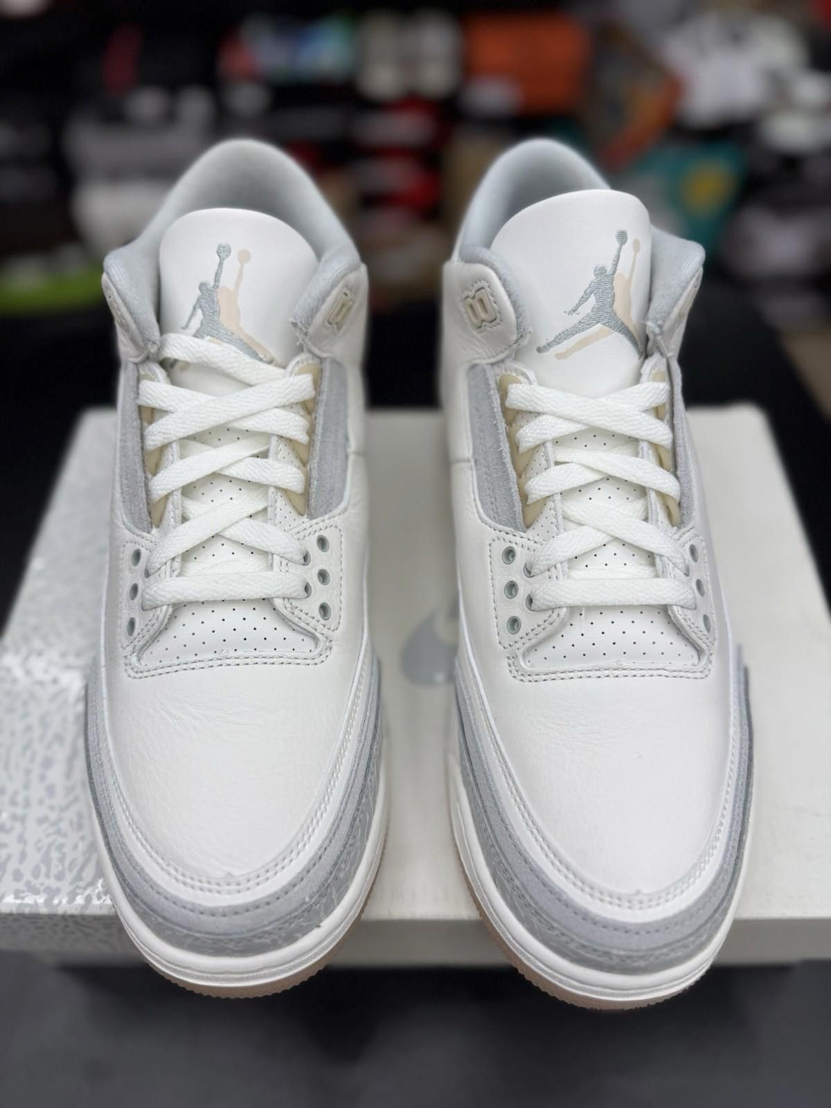 Jordan Brand Air Jordan 3 Retro Craft Ivory Men's Size 10 (FJ9479-100) Size US 10 / EU 43 - 7 Thumbnail