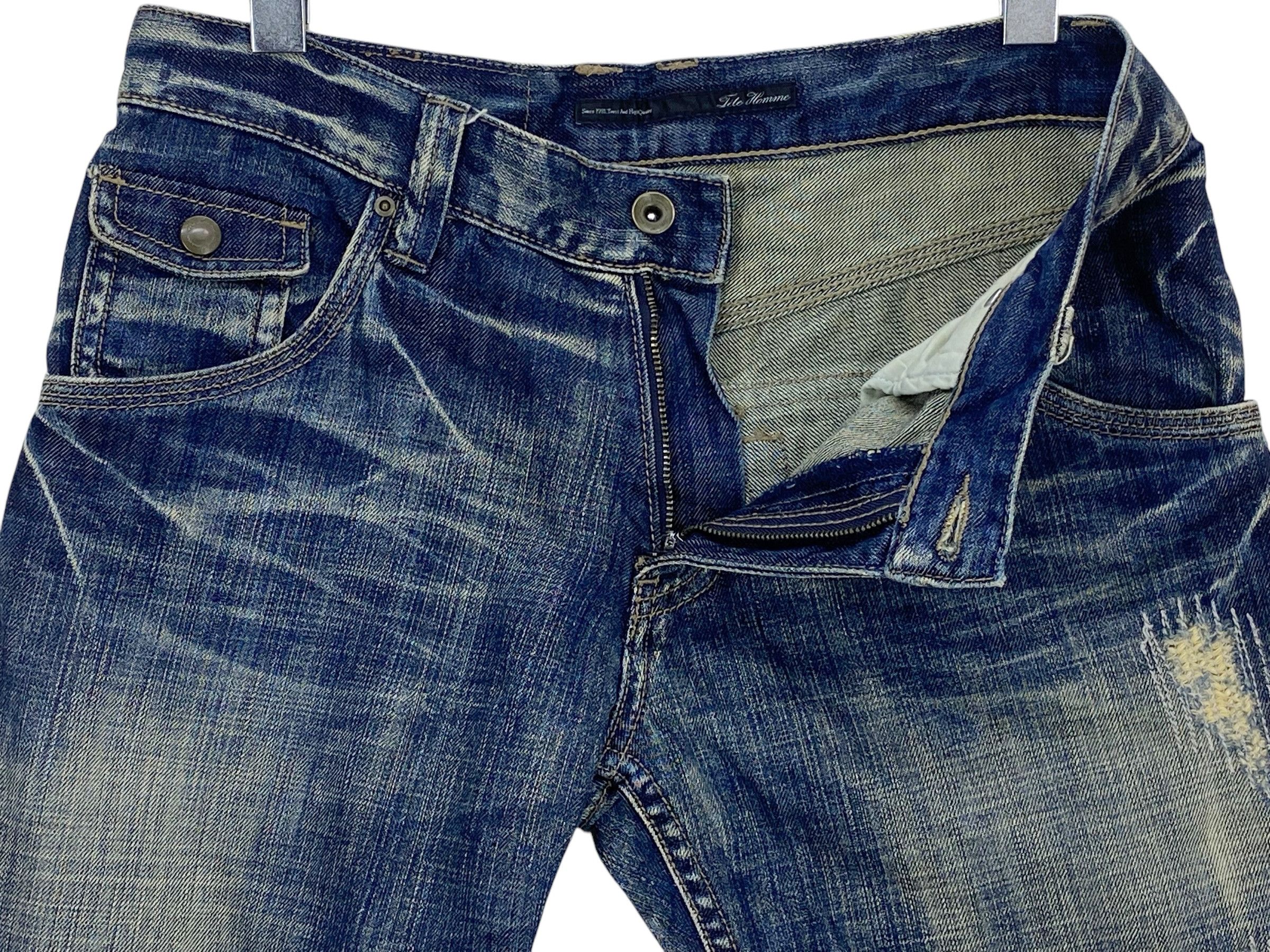 Tete Homme Tete Homme Jeans Flare Jeans Size 29" - 8 Thumbnail