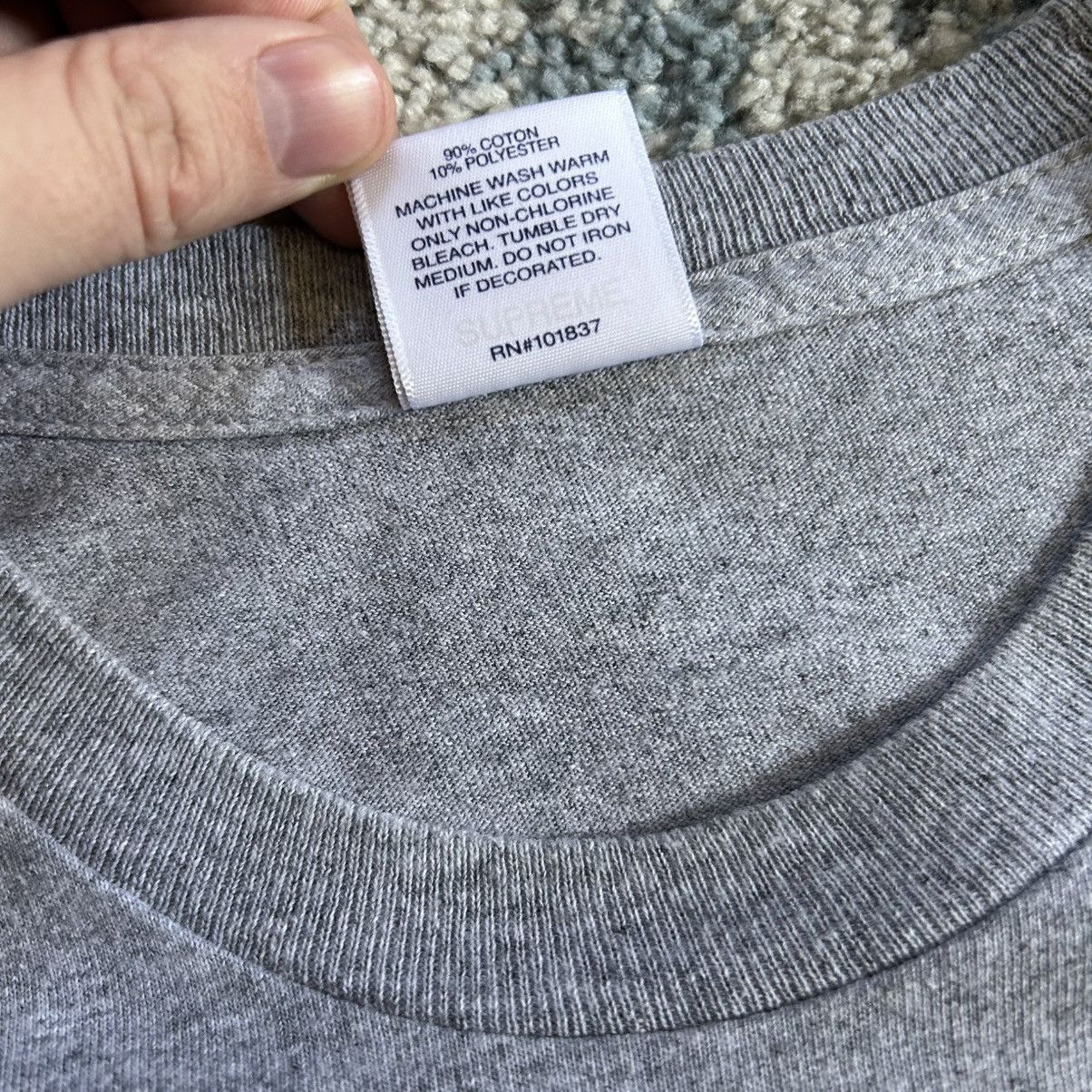 Supreme シュプリーム SEKiNTANi LA NORiHiRO BOOBiES TEE HEATHER GREY Size US M / EU 48-50 / 2 - 4 Thumbnail