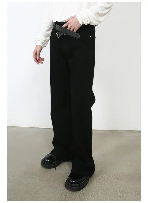 Japanese Brand Vintage high street loose washed straight bootcut jeans Size US 32 / EU 48 - 5 Thumbnail