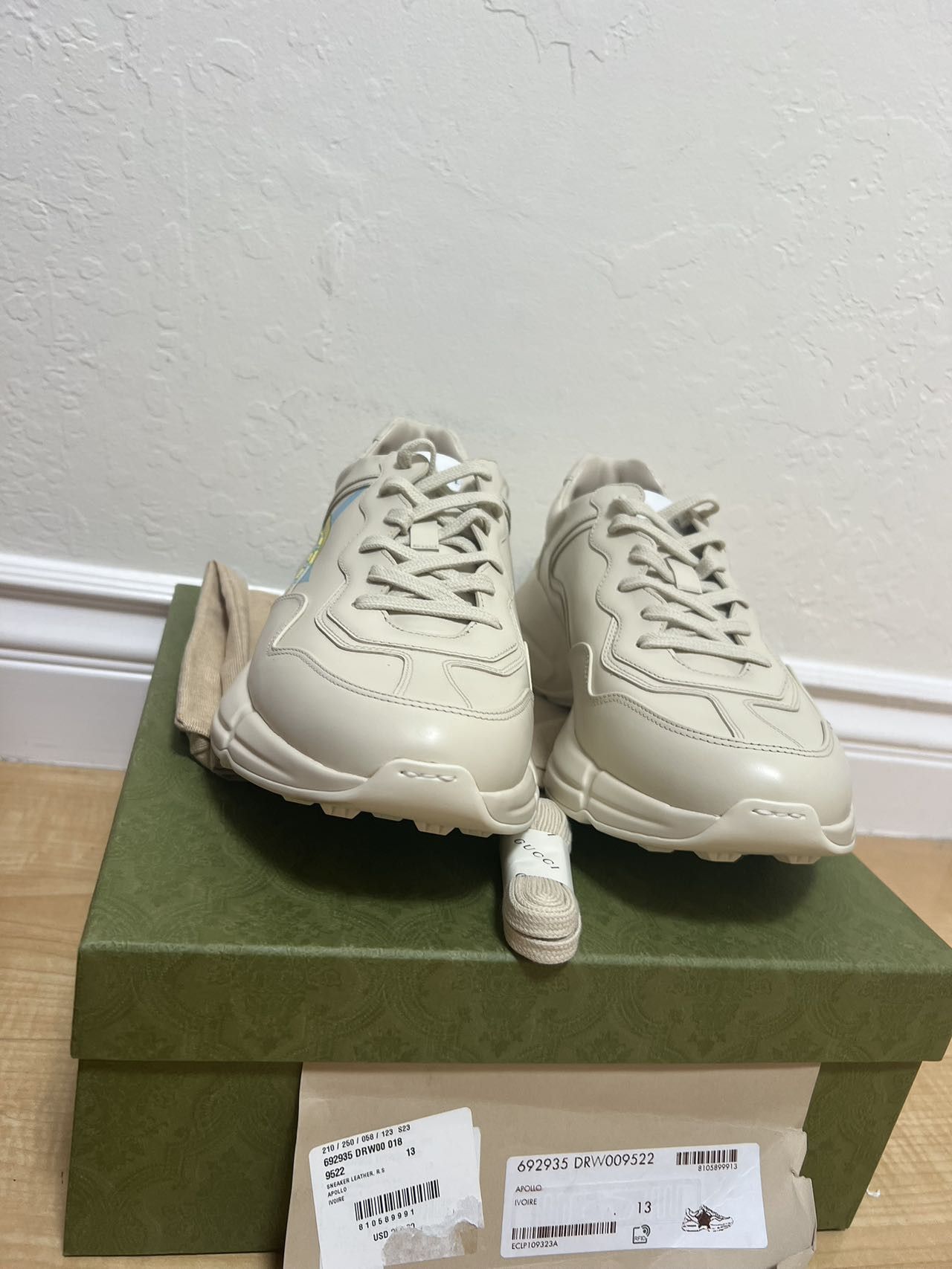 Gucci Gucci Rython Star GG Print Size US 13 / EU 46 - 2 Thumbnail