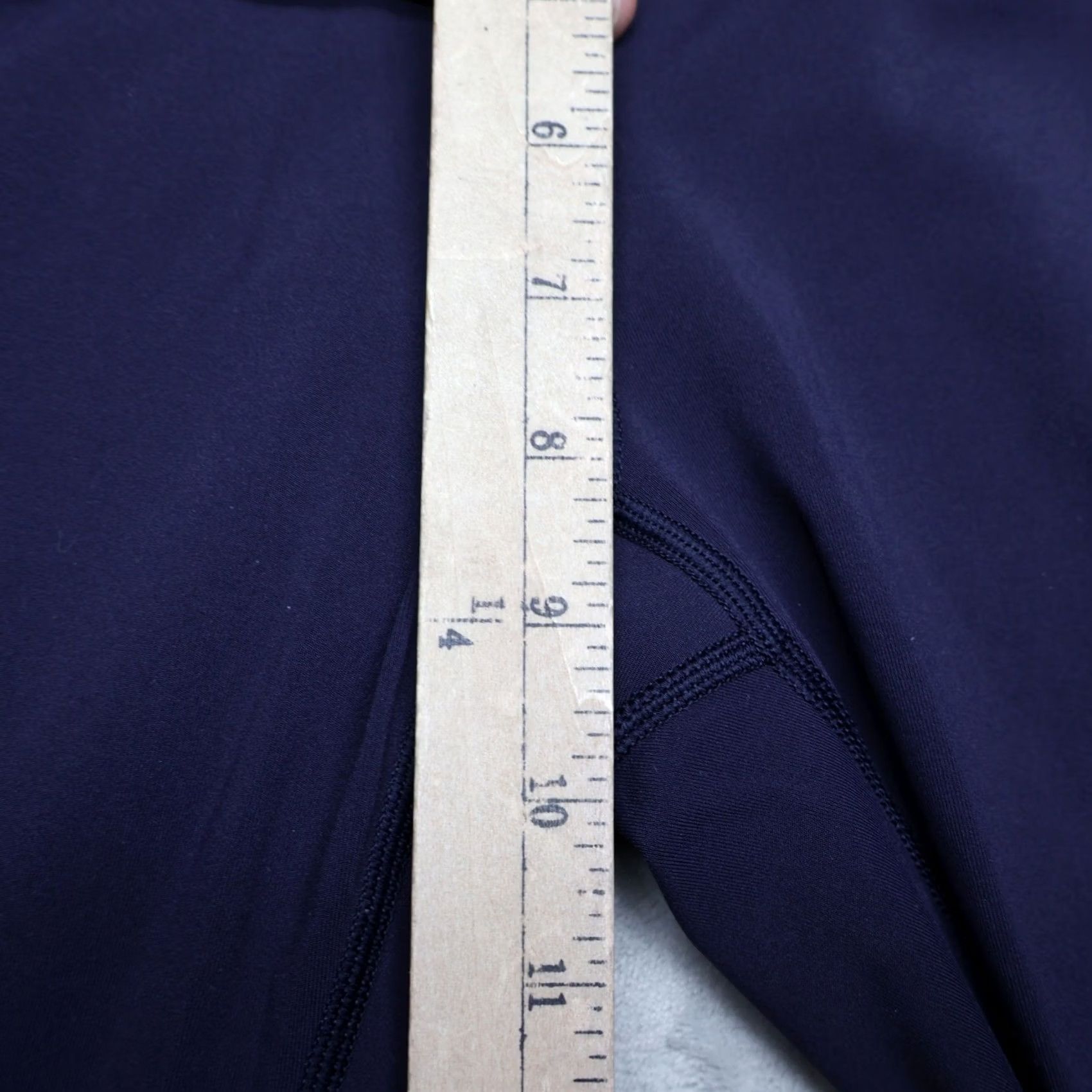 Lululemon Lululemon Leggings Women 6 Blue High Rise Cropped Yoga Gym 23x20 Activewear Size 28" / US 6 / IT 42 - 7 Thumbnail
