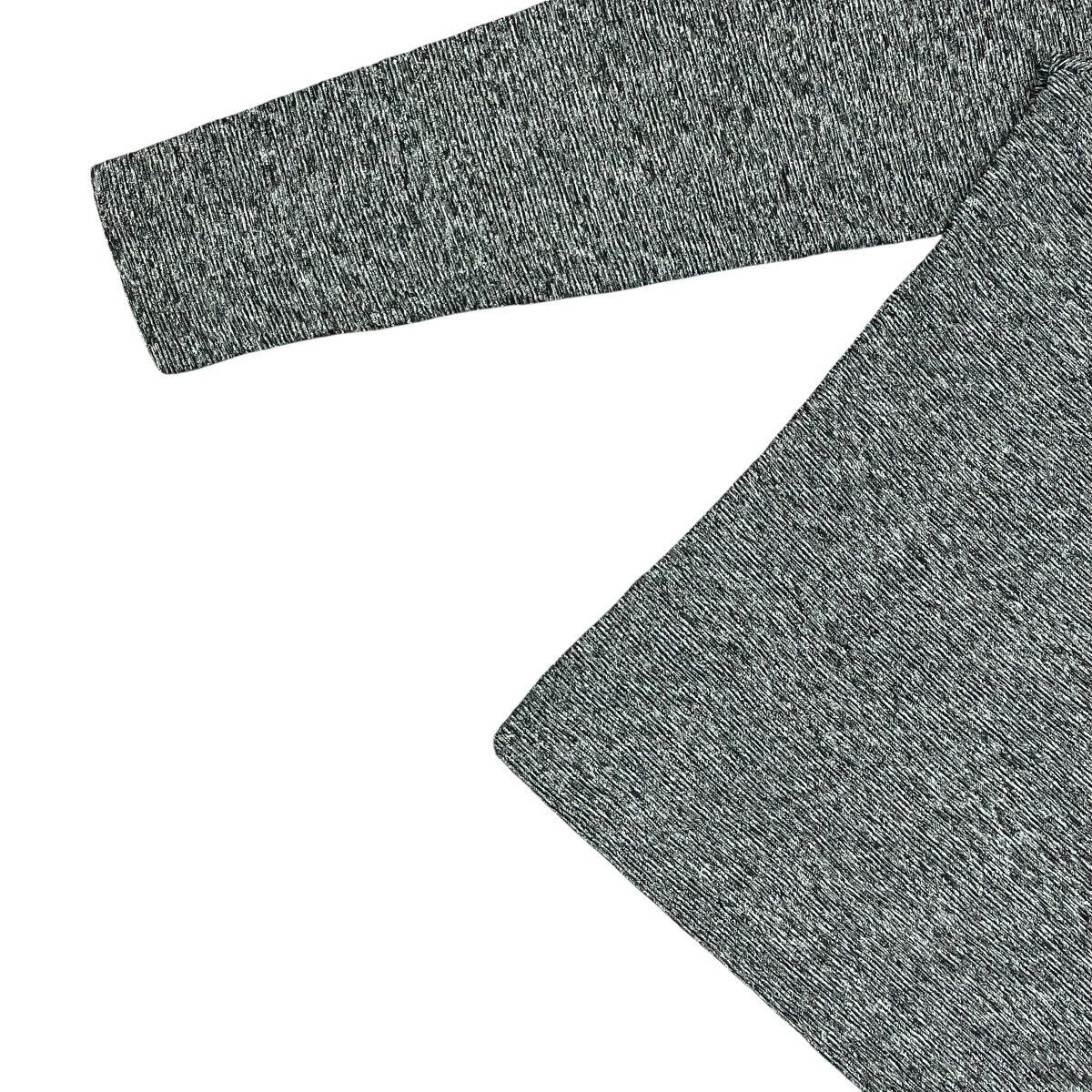 In The Attic Growth by Grail Y2k Salt & Pepper Textured Knit Top Sweater Size US L / EU 52-54 / 3 - 8 Thumbnail