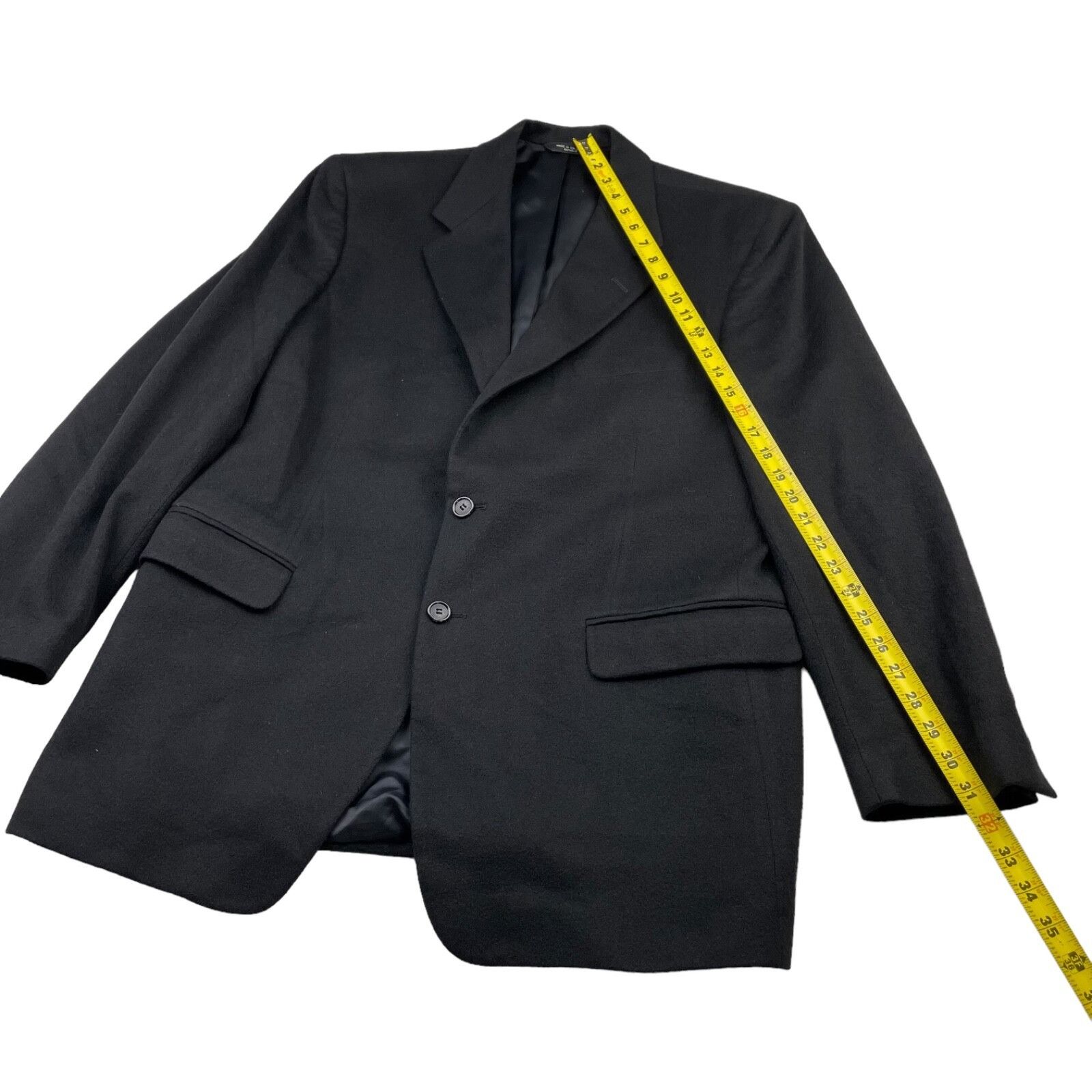 Joseph & Lyman Joseph & Lyman Men’s 100% Cashmere Flannel 2-Button Blazer J Size 46R - 9 Thumbnail