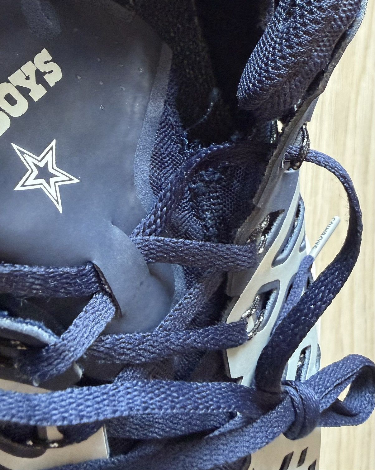 Nike Nike Dallas Cowboys Speed 4 NFL Kickoff Sz 11.5 *FLAWS Size US 11.5 / EU 44-45 - 4 Thumbnail