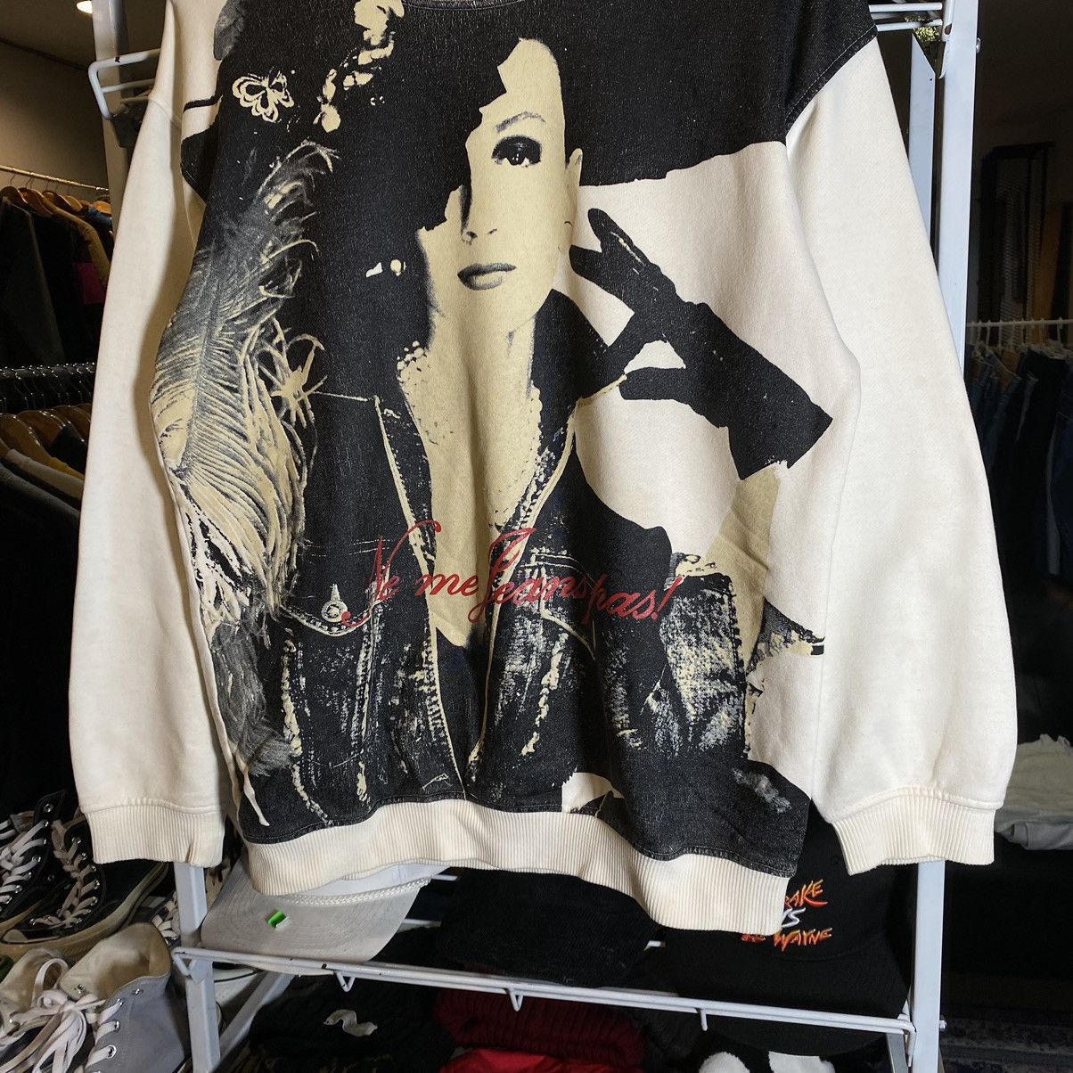 Moschino VINTAGE‼️Moschino Jeans “Ne Me Jeans Pas!” Sweatshirt Size US L / EU 52-54 / 3 - 4 Thumbnail