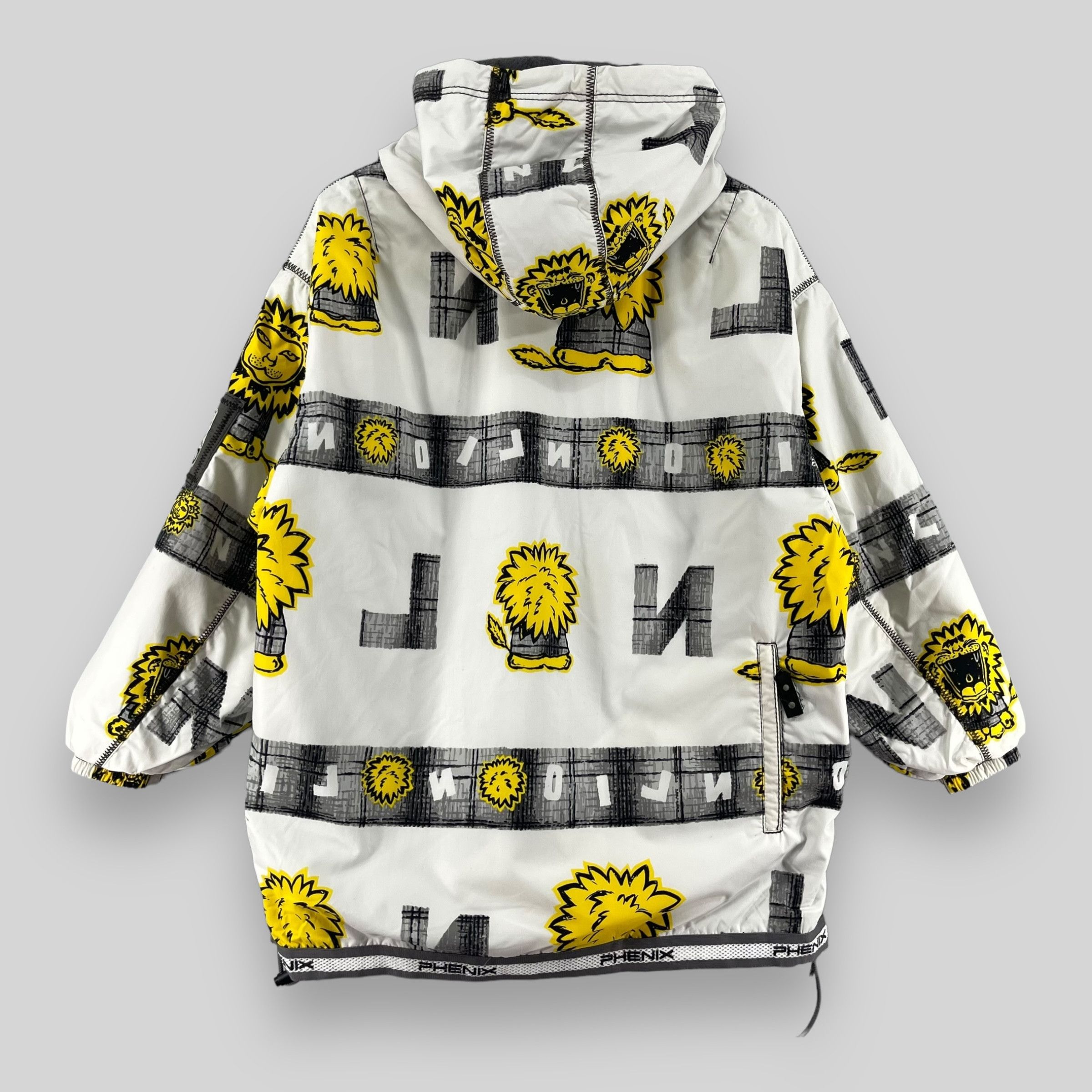 Phenix × Vintage Vintage PHENIX Lion Motive Ski Half Zipper Jacket Size US M / EU 48-50 / 2 - 10 Thumbnail