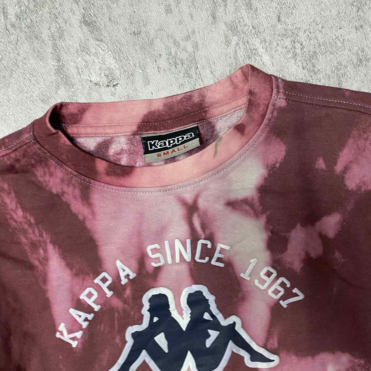 Kappa Burgundy and white Kappa crewneck sweatshirt Size US S / EU 44-46 / 1 - 4 Thumbnail
