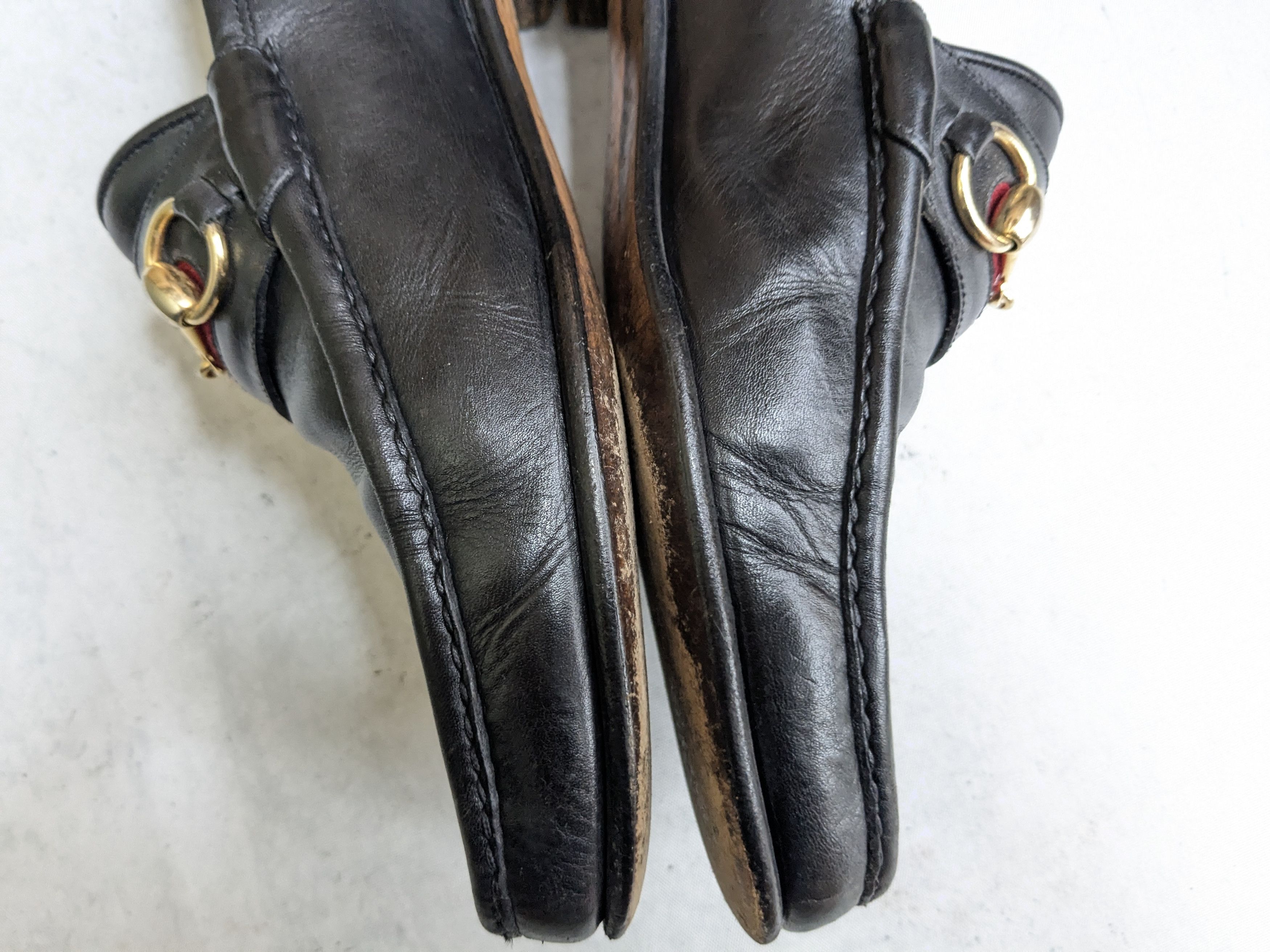Gucci Gucci Horsebit Loafers Black 10 Leather Size US 10 / EU 43 - 9 Thumbnail